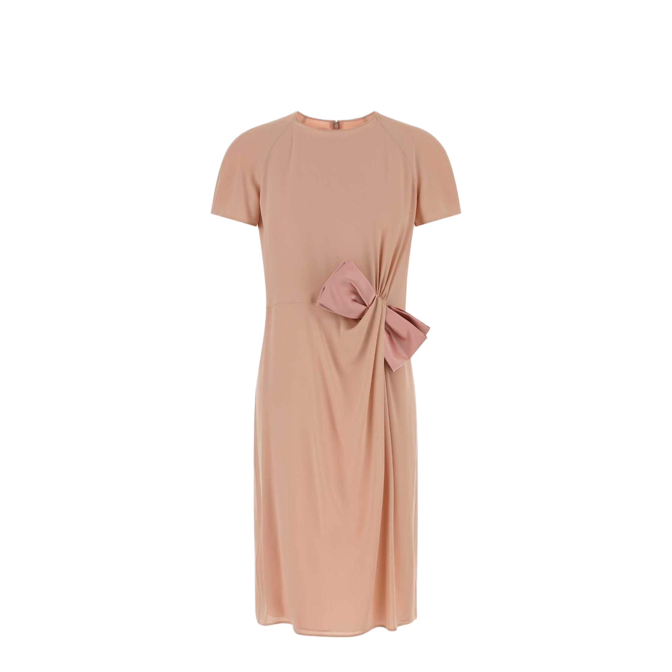 Pink Crepe Dress