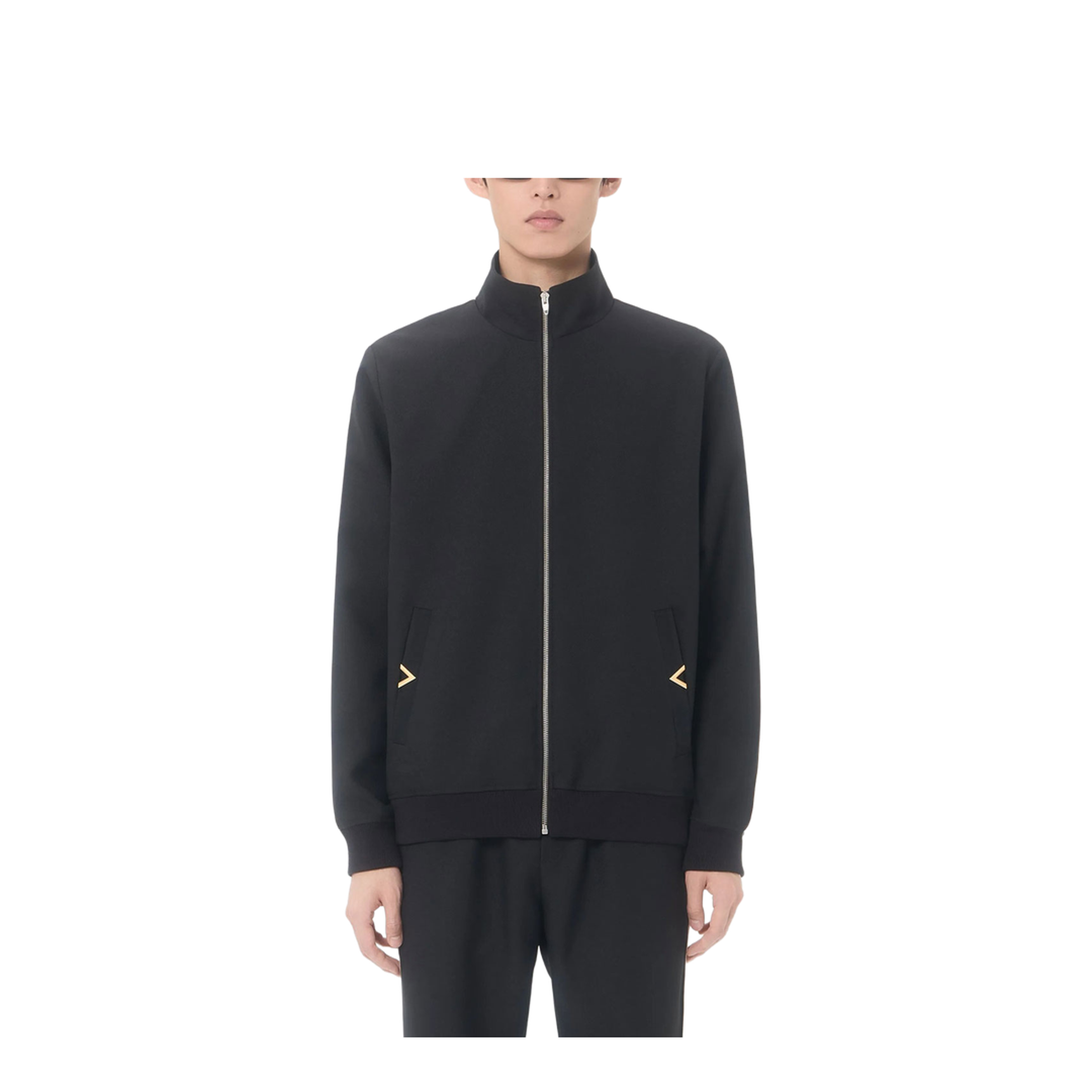 MAYFEYR - Valentino - Nylon Sweatshirt With Vgold - VMF30FBGQ