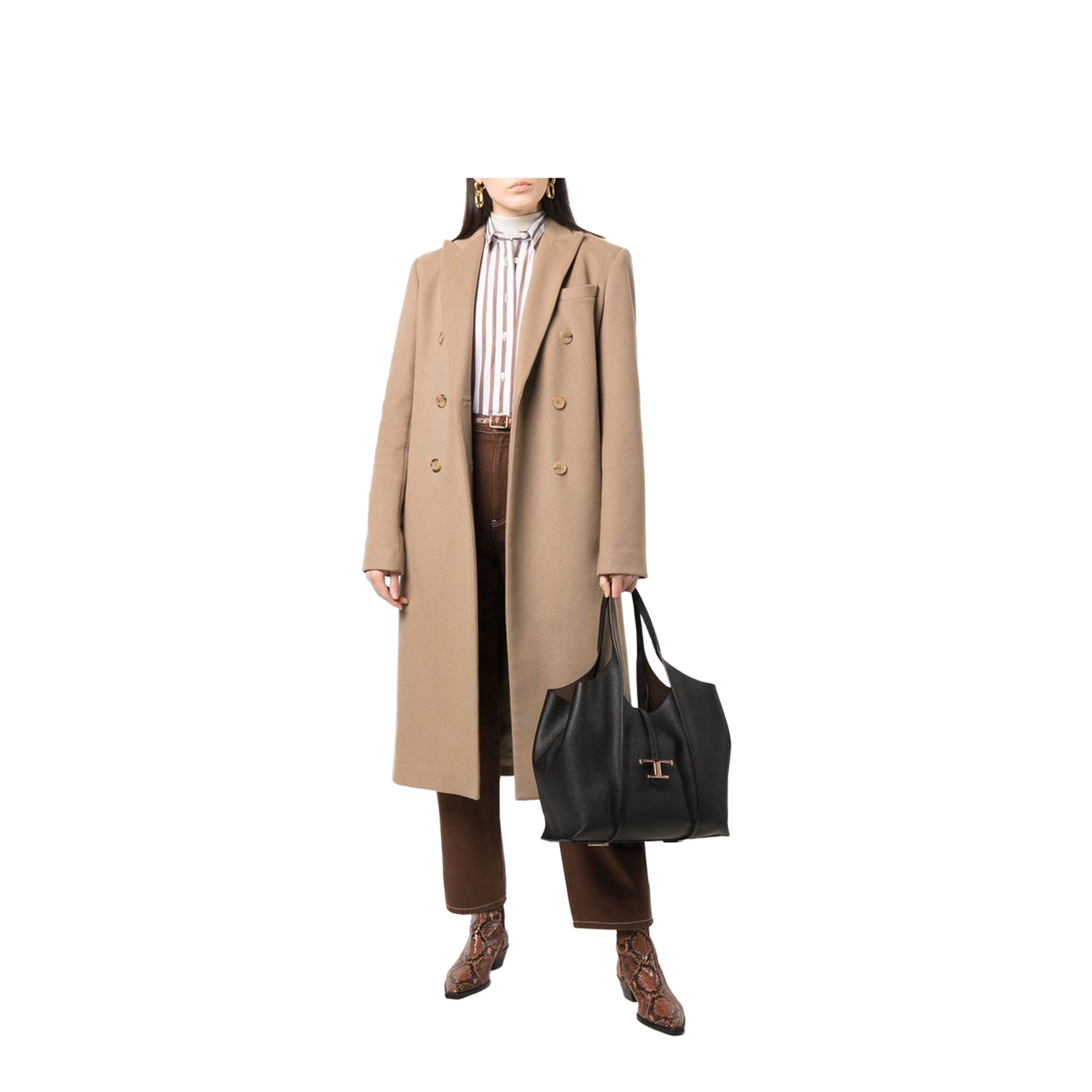 Timeless Shopping Bag in Leather Medium