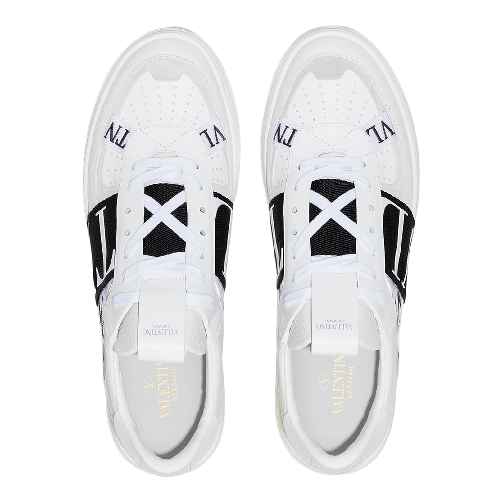 Leather Sneakers - White