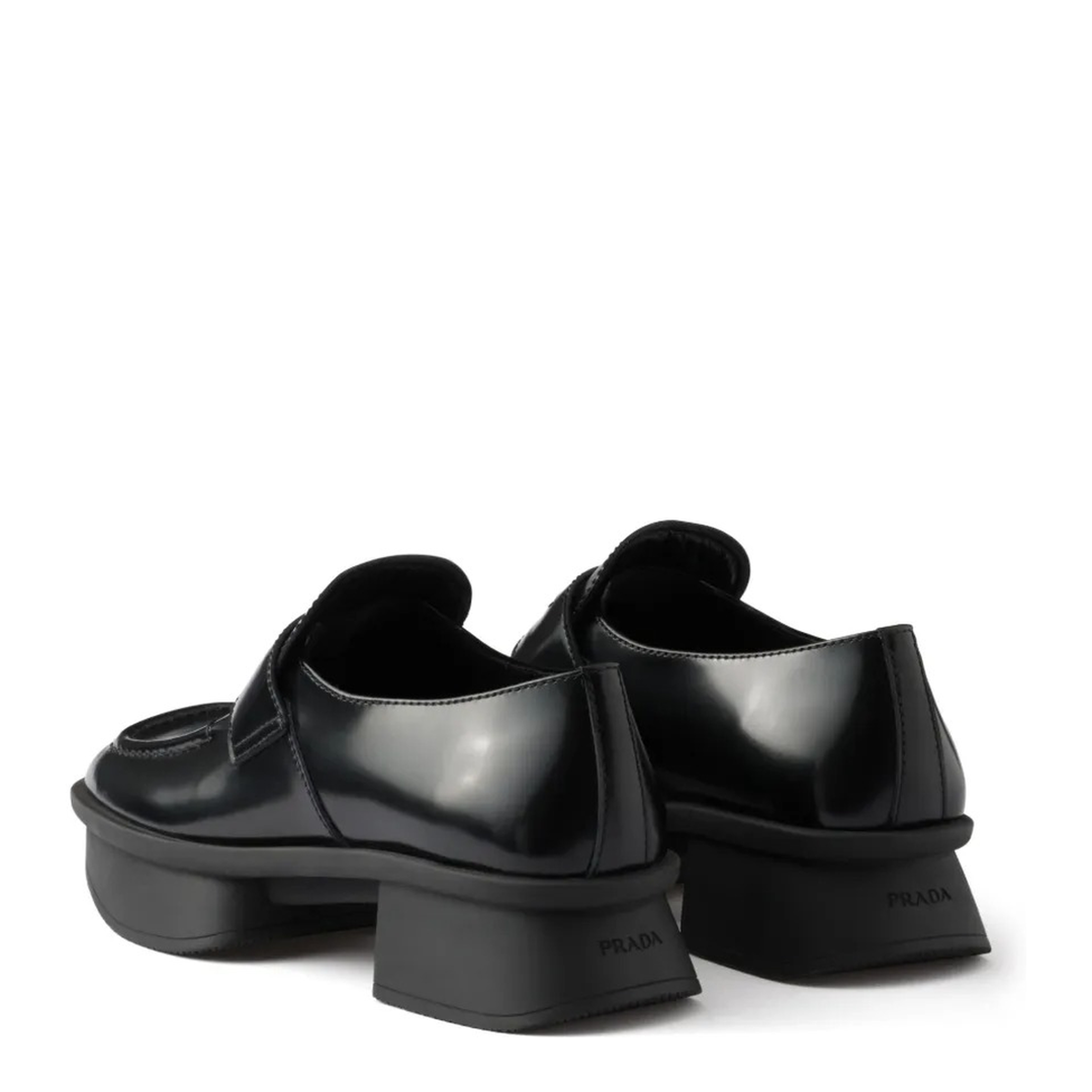 MAYFEYR - Prada - Equal Brushed Leather Loafers - 1D985NFD040055