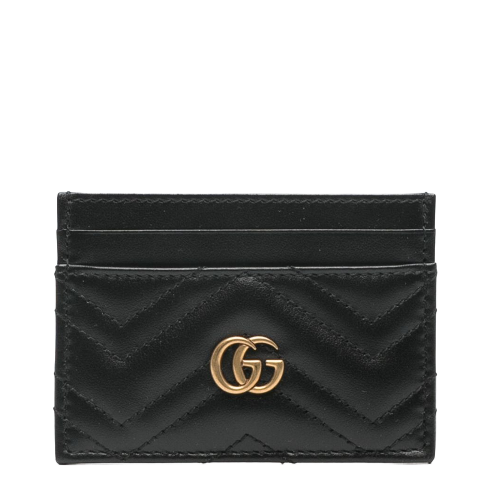Black Leather Card Case