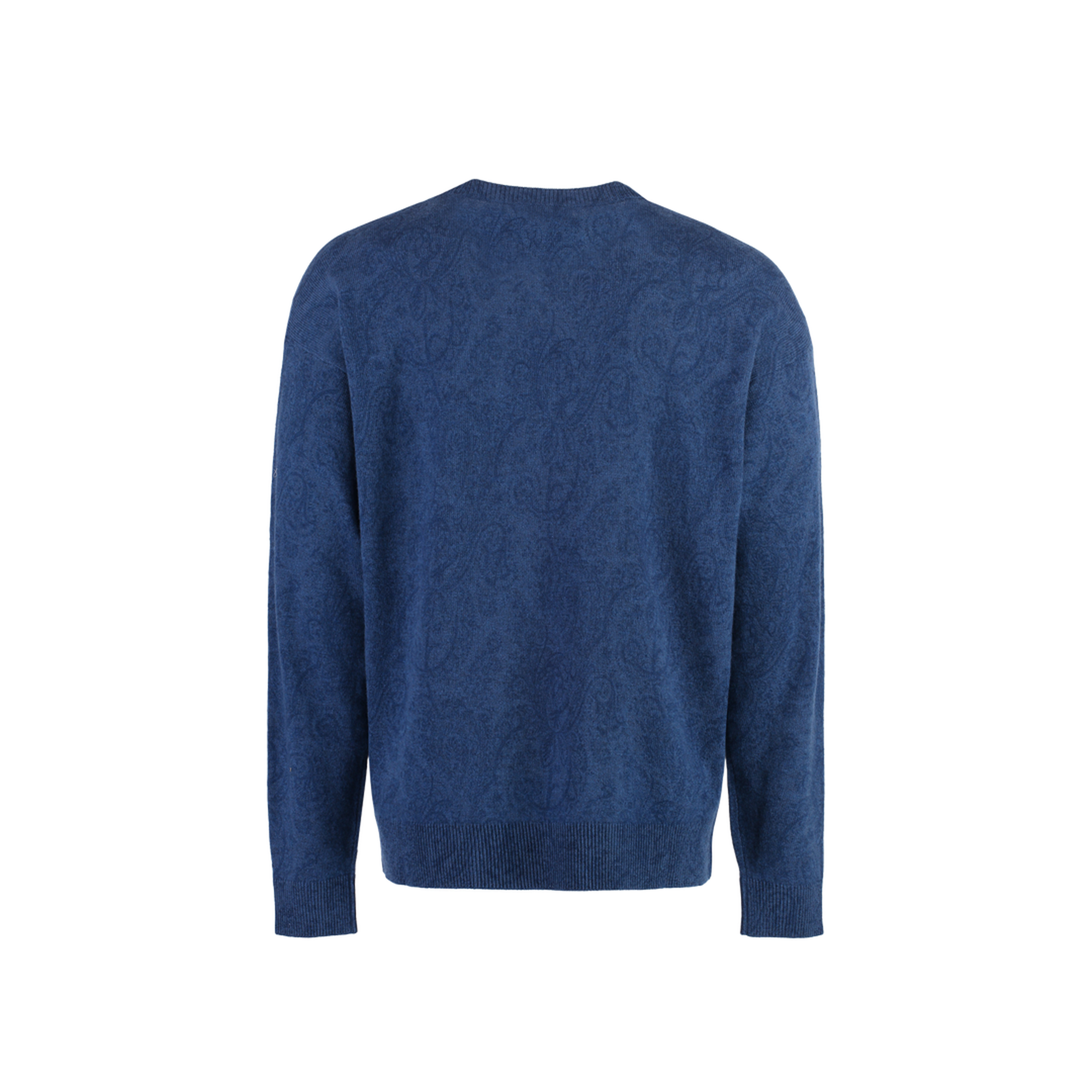 Logo Embroidered Jumper Blue