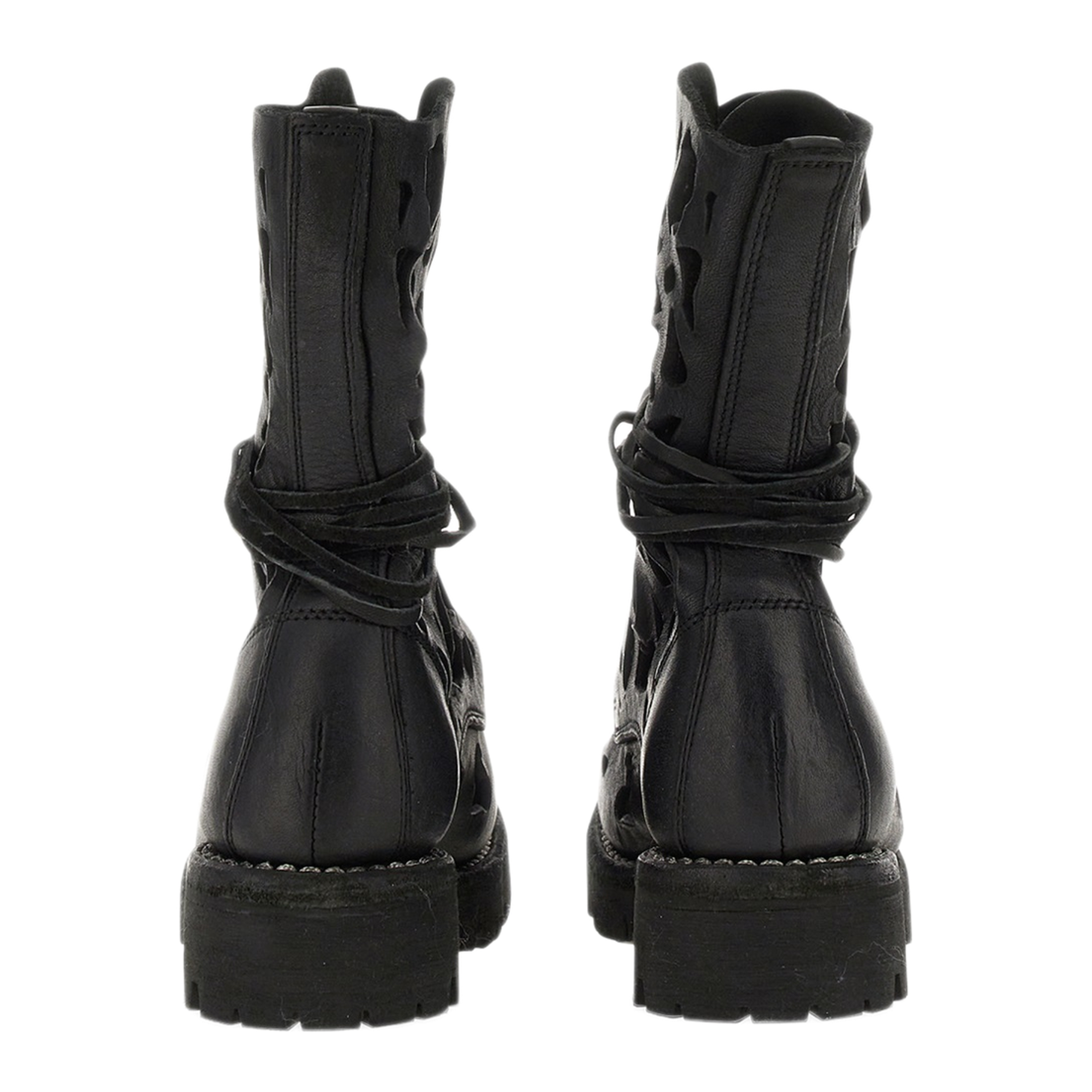 MAYFEYR - Guidi - Ankle Boot With Cut Out Details - 791VLSBLKT