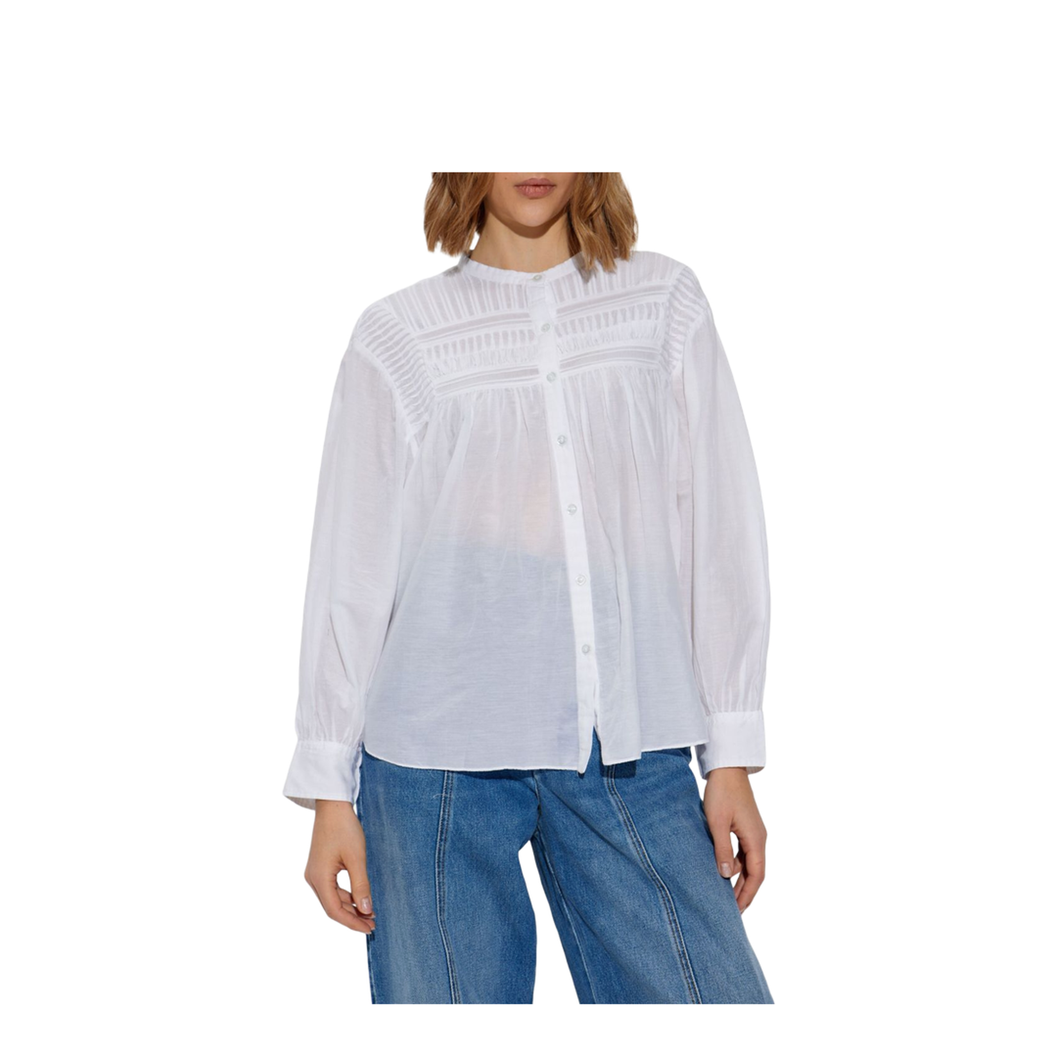 MAYFEYR - Marant Etoile - Shirts White - HT0002FC-B3J04E20WH