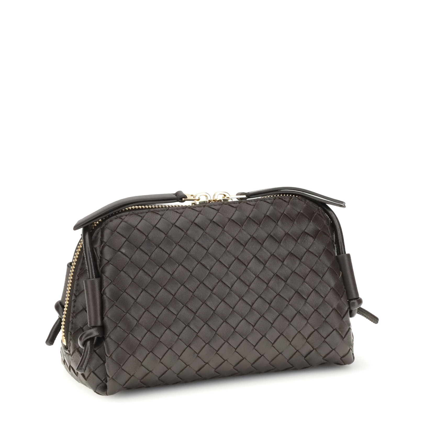 Black Leather Concert Pouch