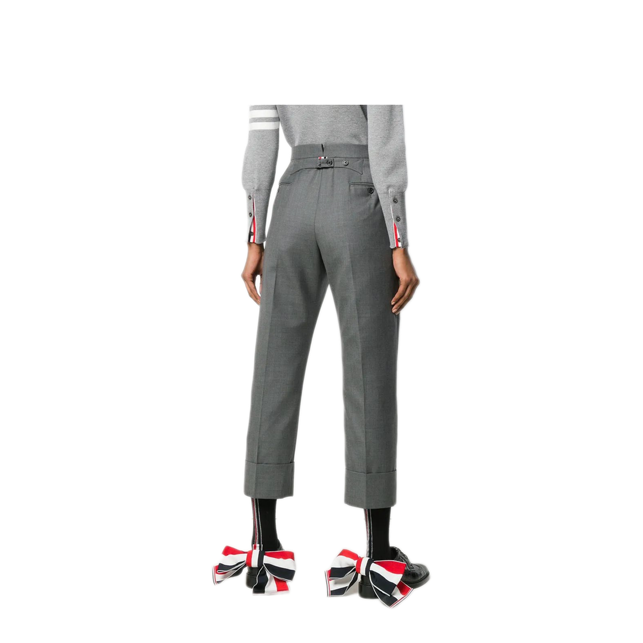 MAYFEYR - Thom Browne - Classic Backstrap Trouser - Fit 1 - In Super 120’S Twill - FTC337A00626035