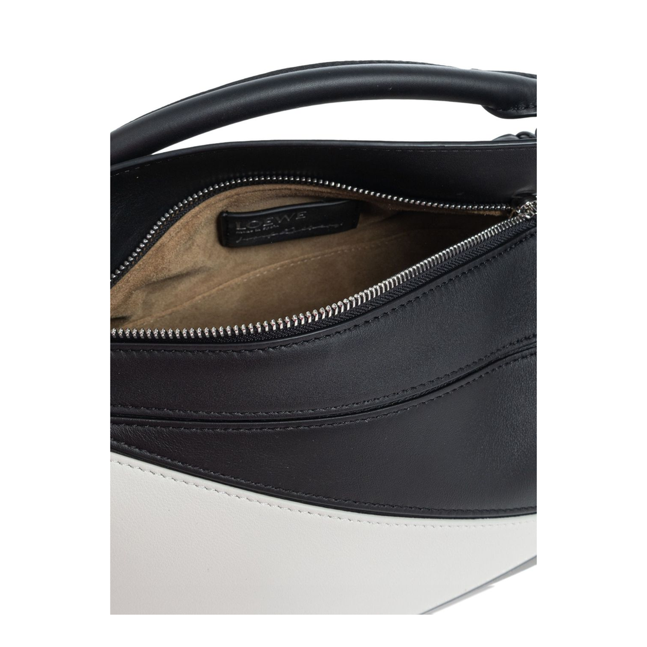 Puzzle Small Calfskin Shoulder Bags - Grey/Light Ghost