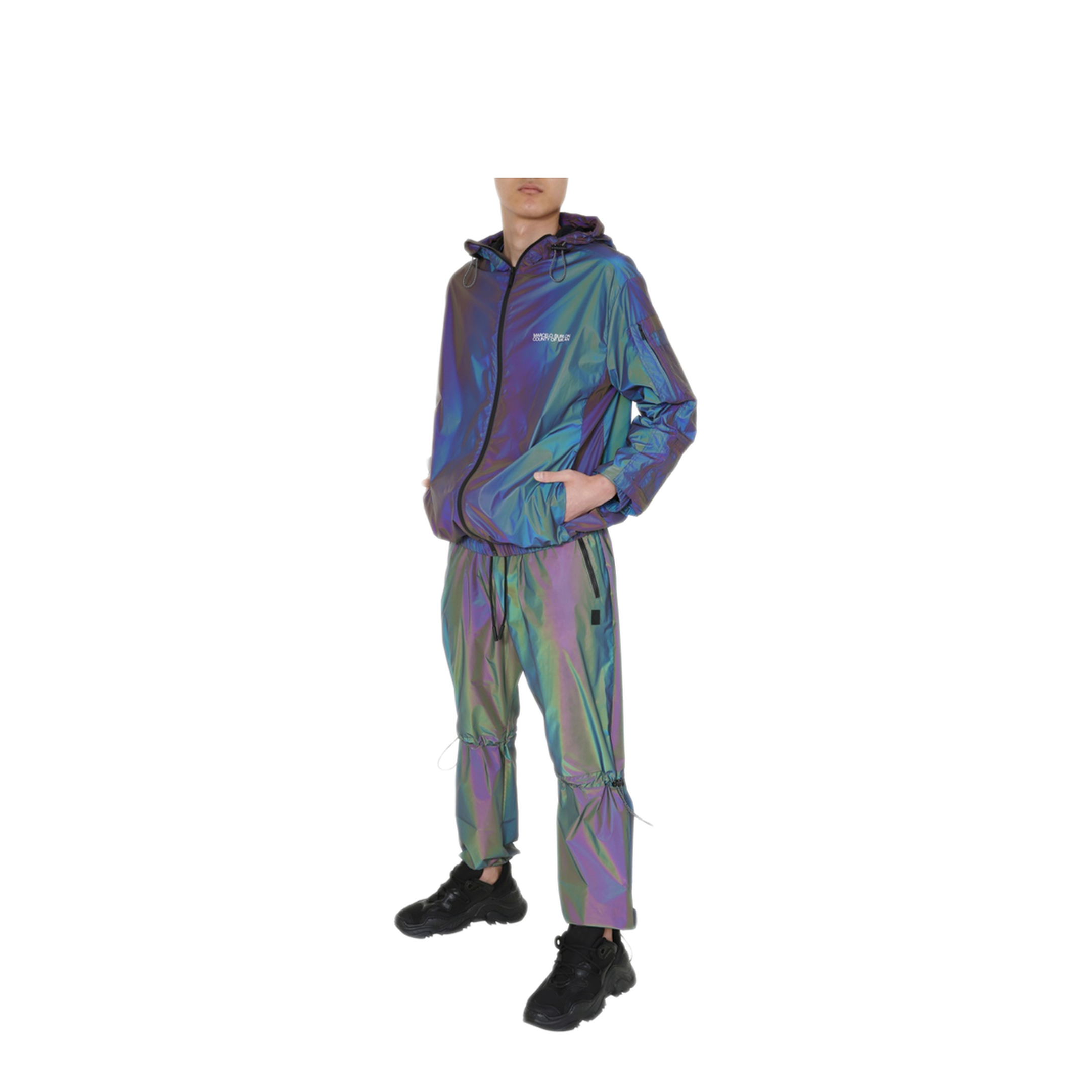 MAYFEYR - MARCELO BURLON COUNTY OF MILAN - Wind Jacket - CMEB031E20FAB0011001