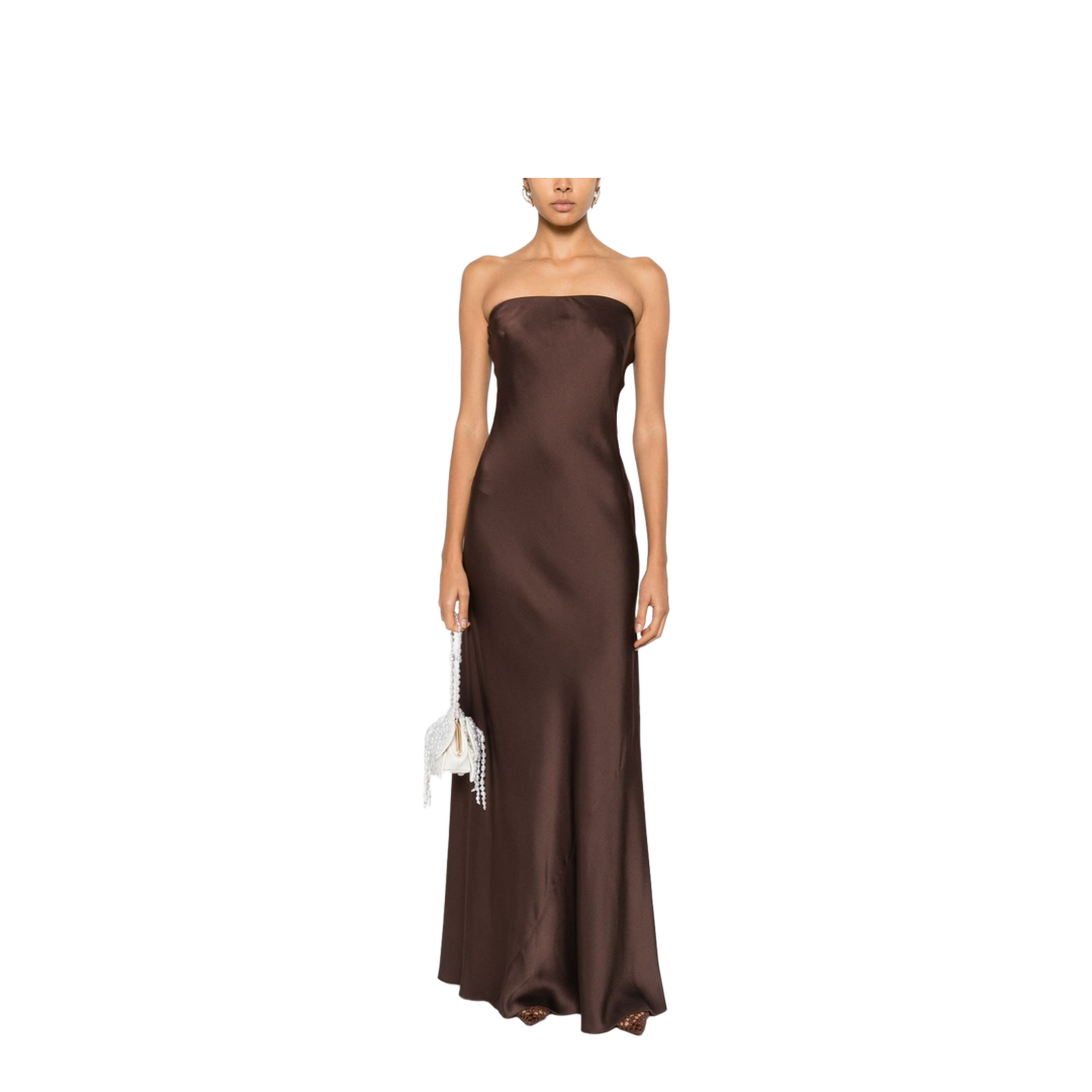 MAYFEYR - Forte Forte - Dresses Brown - 14555MYDRESSCHOCOLAT