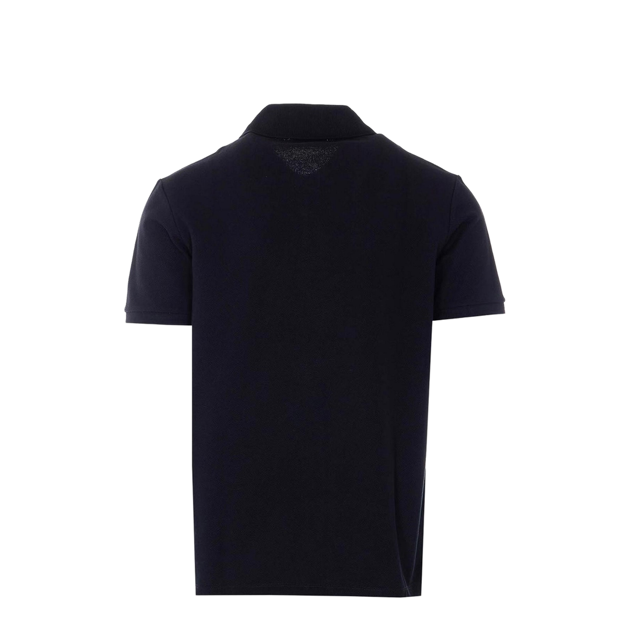 Embroidered Logo Polo - Black