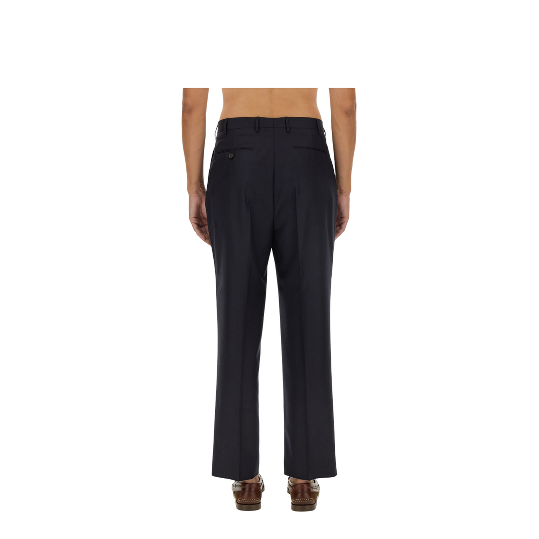 Wool Pants Black