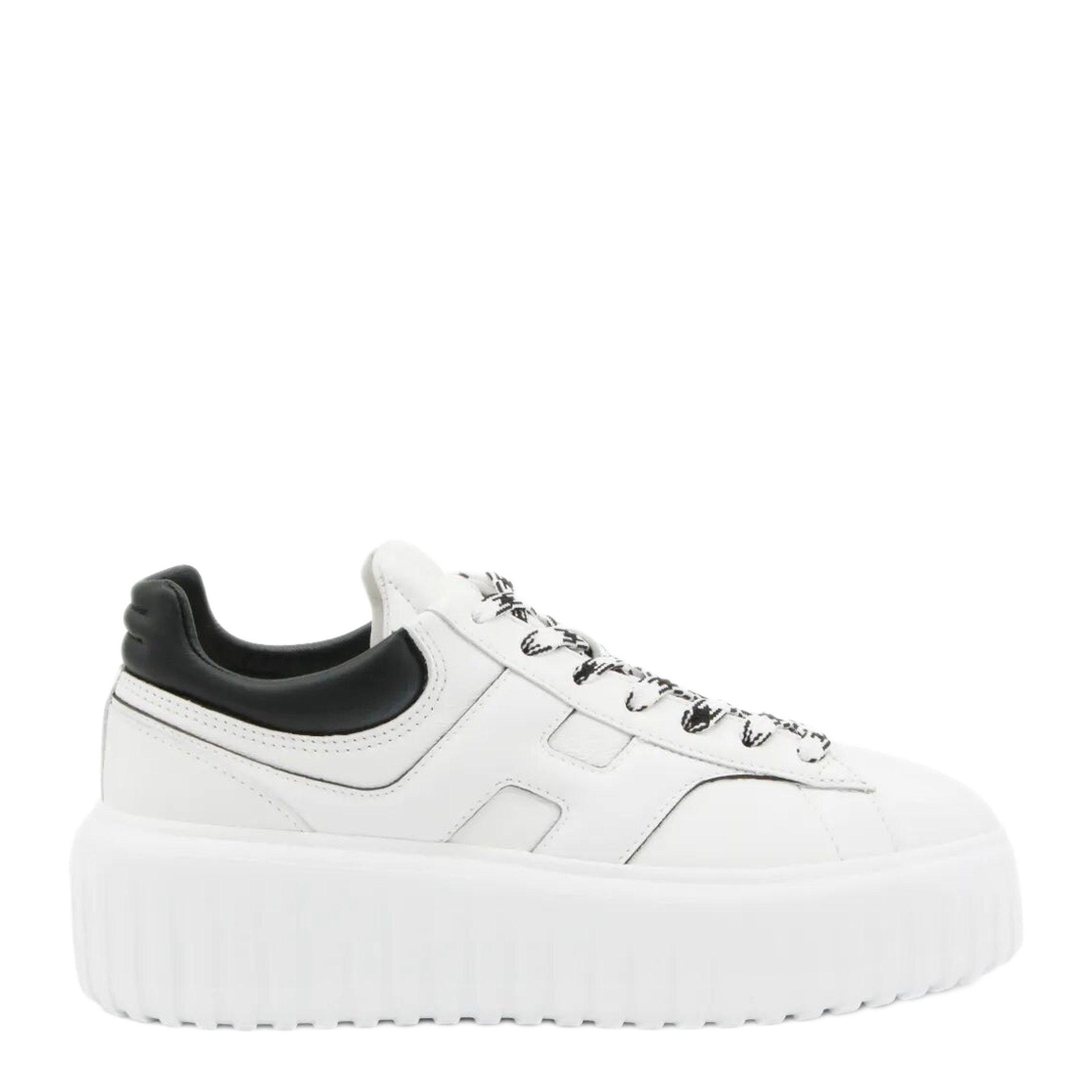 MAYFEYR - Hogan - H-Stripes Smooth Leather Sneakers - HXW6450FE93UY8