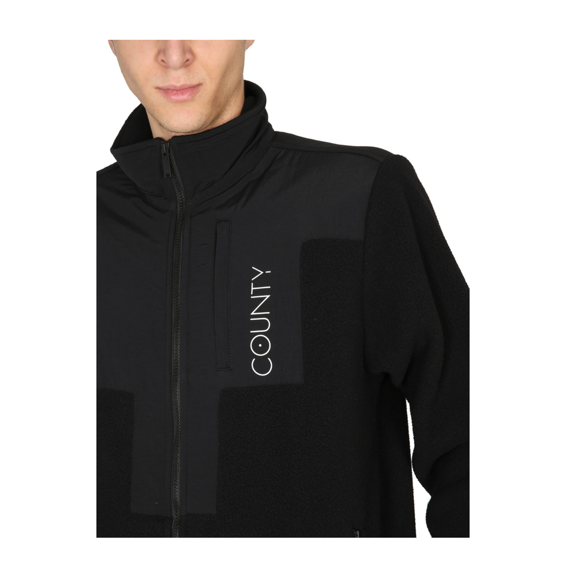 MAYFEYR - MARCELO BURLON COUNTY OF MILAN - Giacca Track Cross Block - CMEA170F21FAB0011001