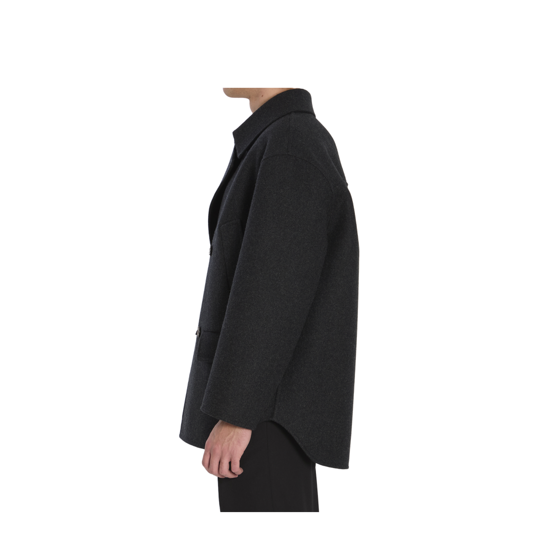 Coat Wool Black
