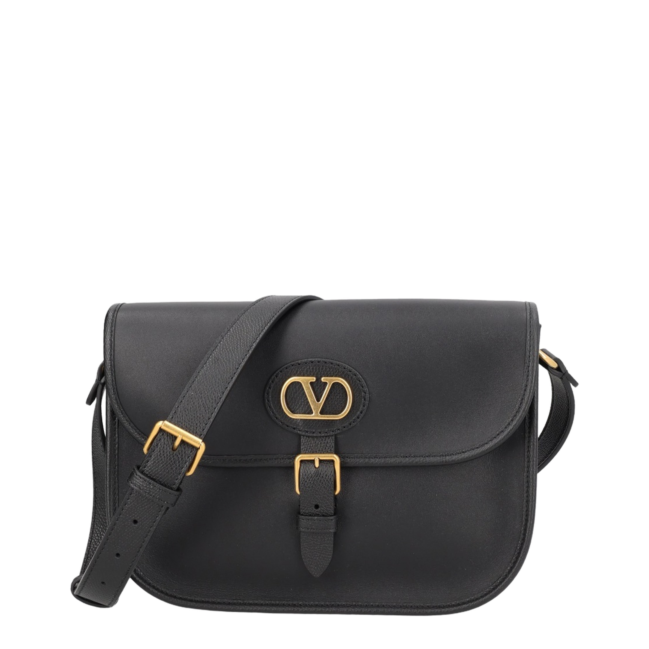 Antibes W20.5 Calfskin Shoulder Bag - Black