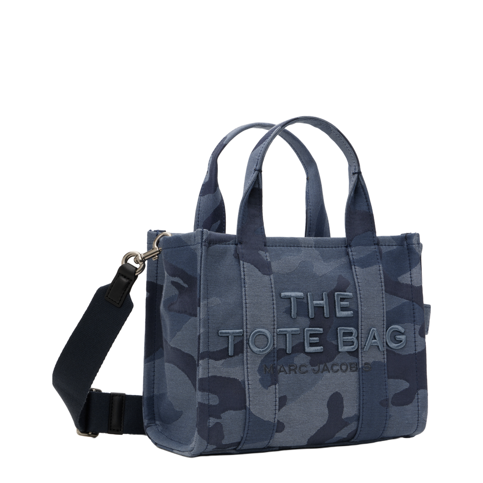 Camo Jacquard Small Tote Bag