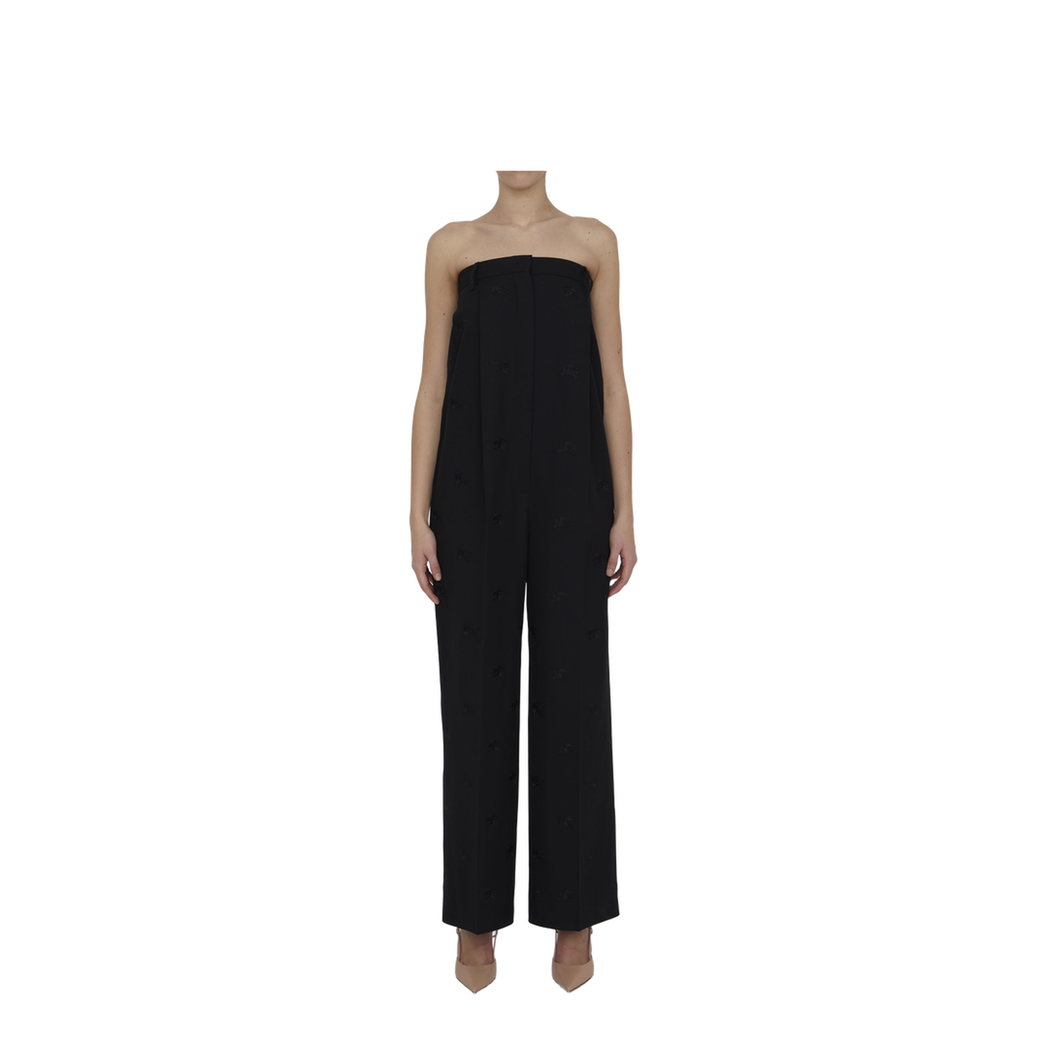 Tailored Wool Jumpsuit