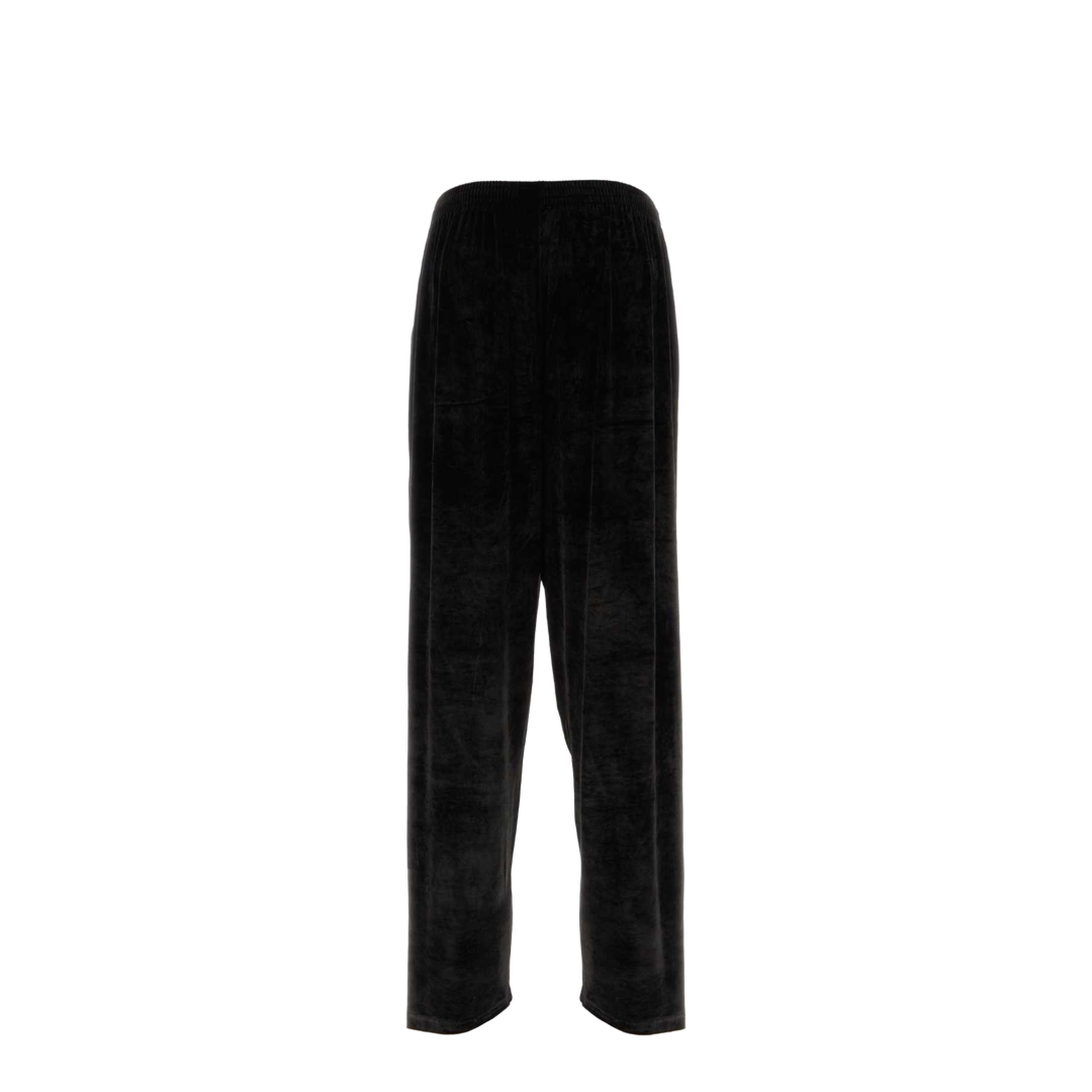 MAYFEYR - Balenciaga - Black Stretch Velvet Baggy Pant - 751017TOVO31000