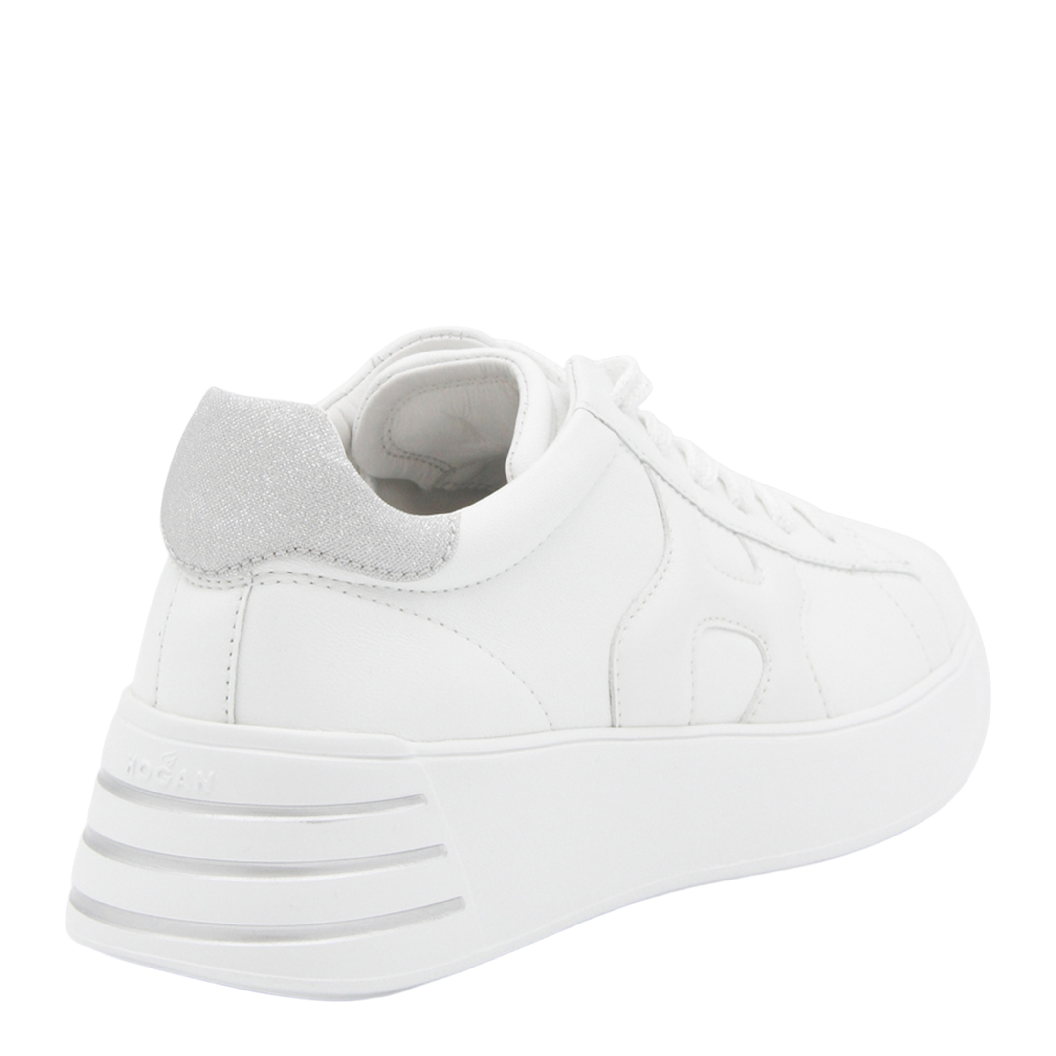 Sneakers Rebel White Silver