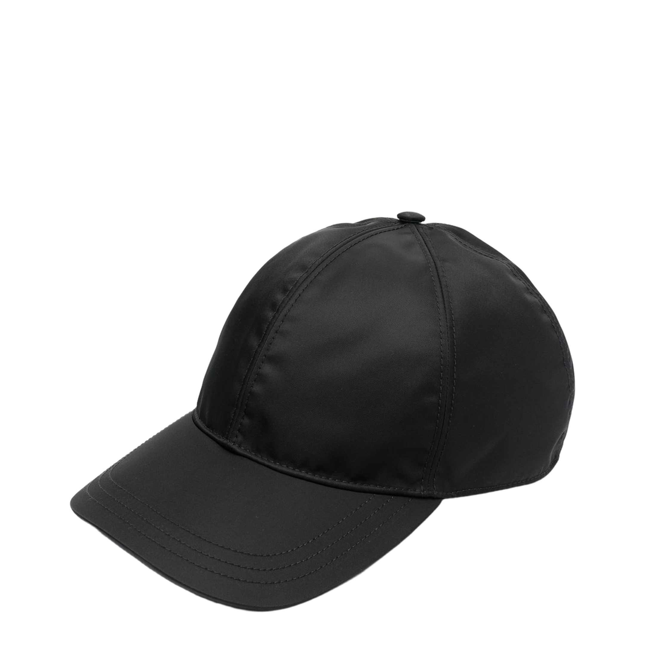 Black Nylon Baseball Cap