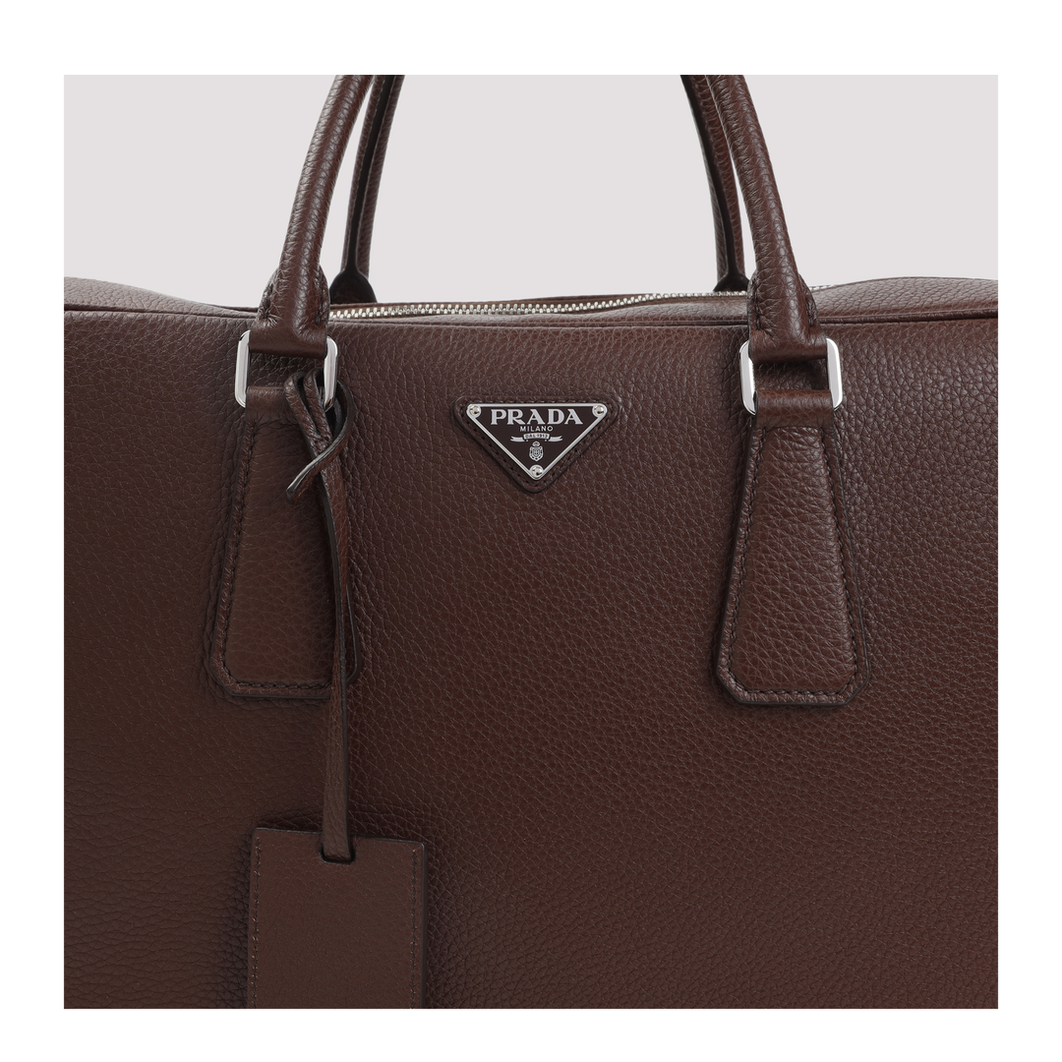 MAYFEYR - Prada - Grained Leather Tote Bag - 2VE027VOOO2BBE