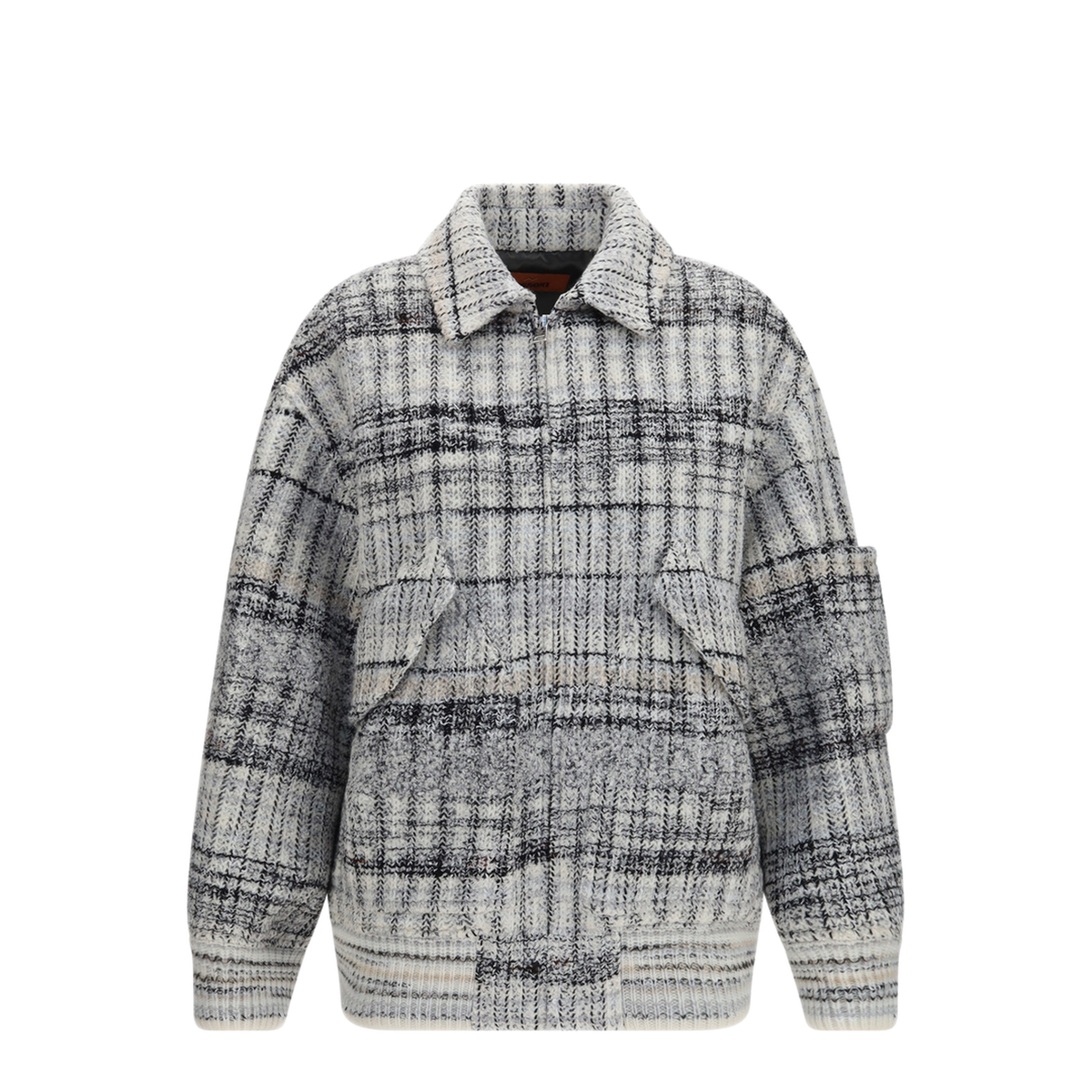 MAYFEYR - Missoni - Oversized Check Wool Blend Bomber Jacket - DS26WC06BC006IS01M2