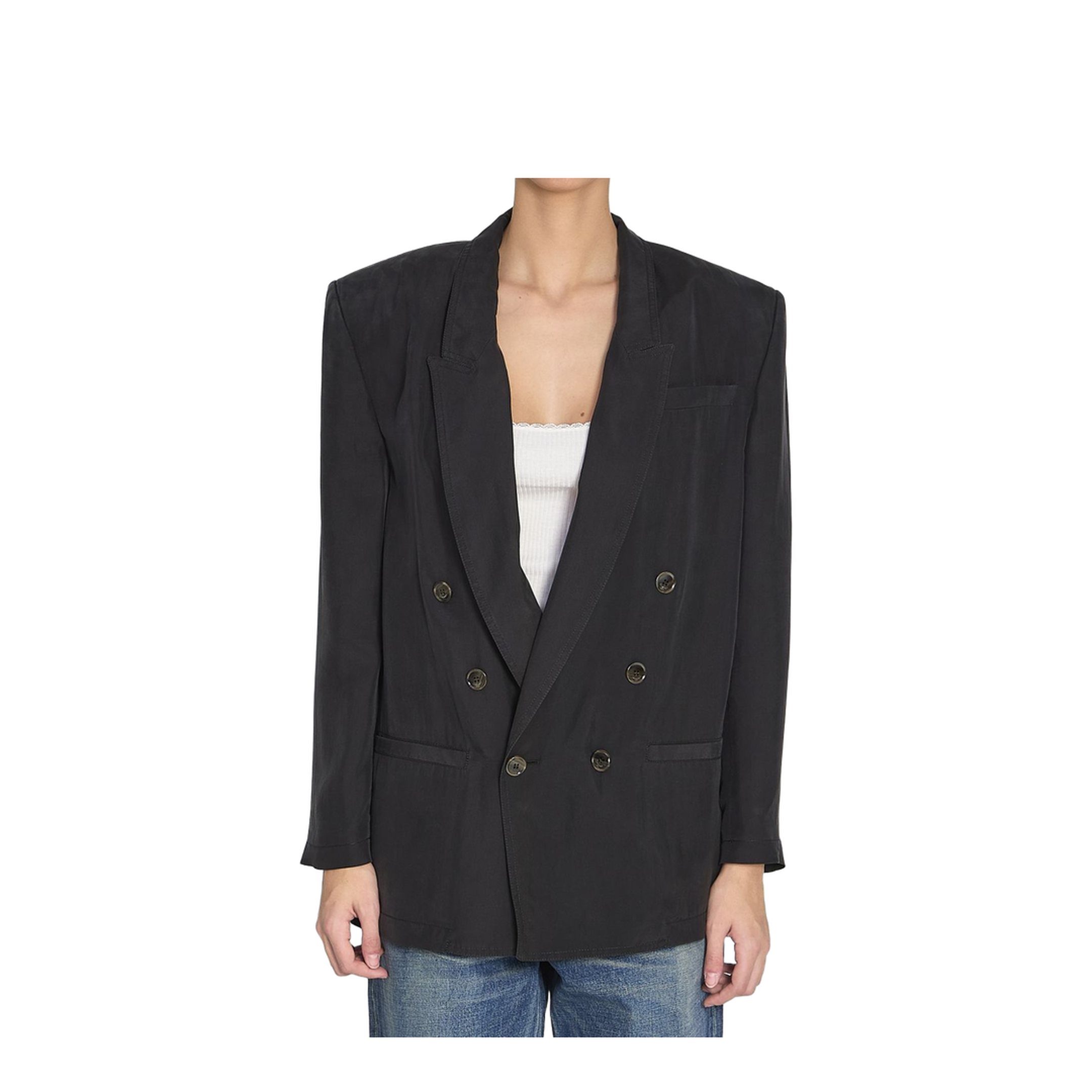 Habutai silk jacket