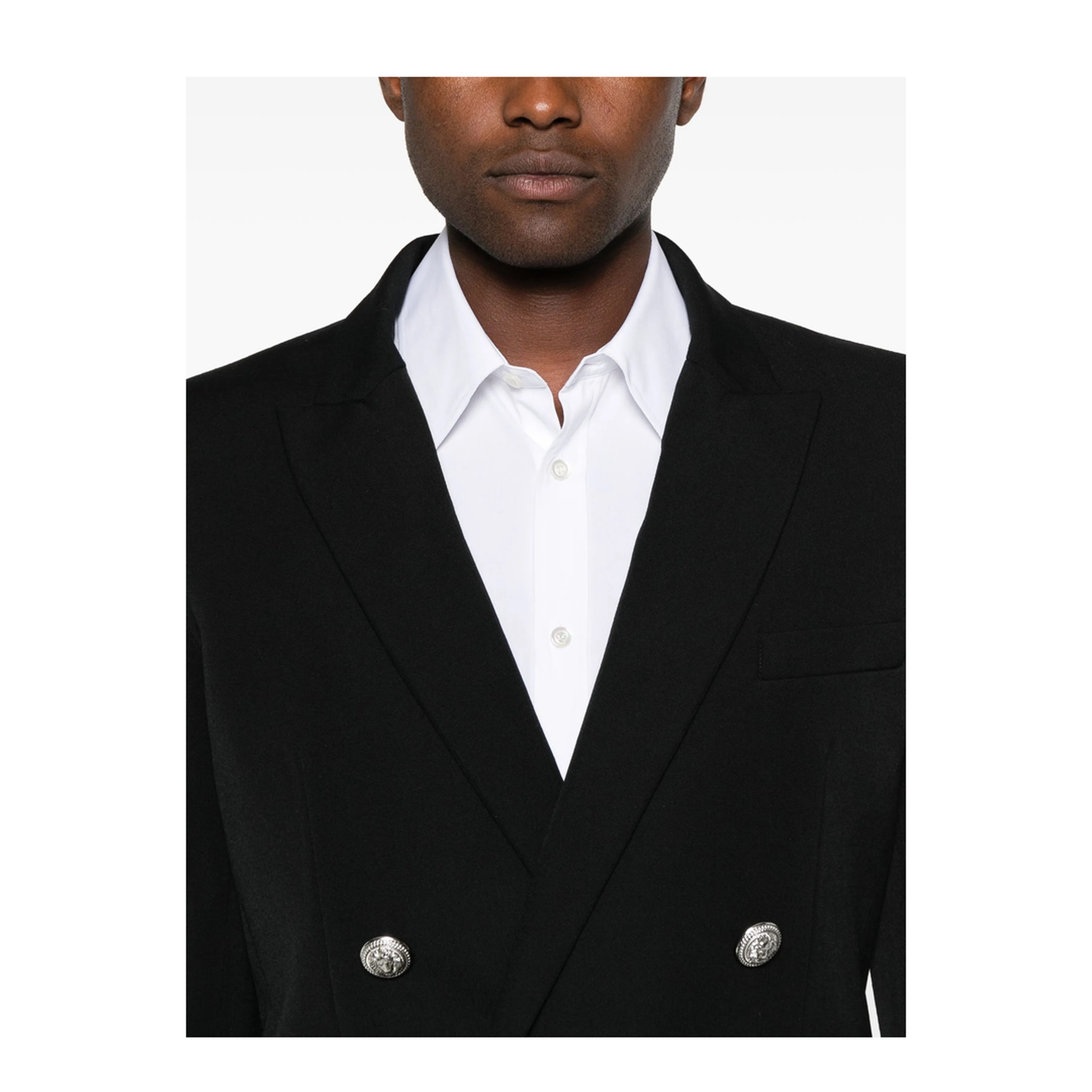 Black Virgin Wool Blazer