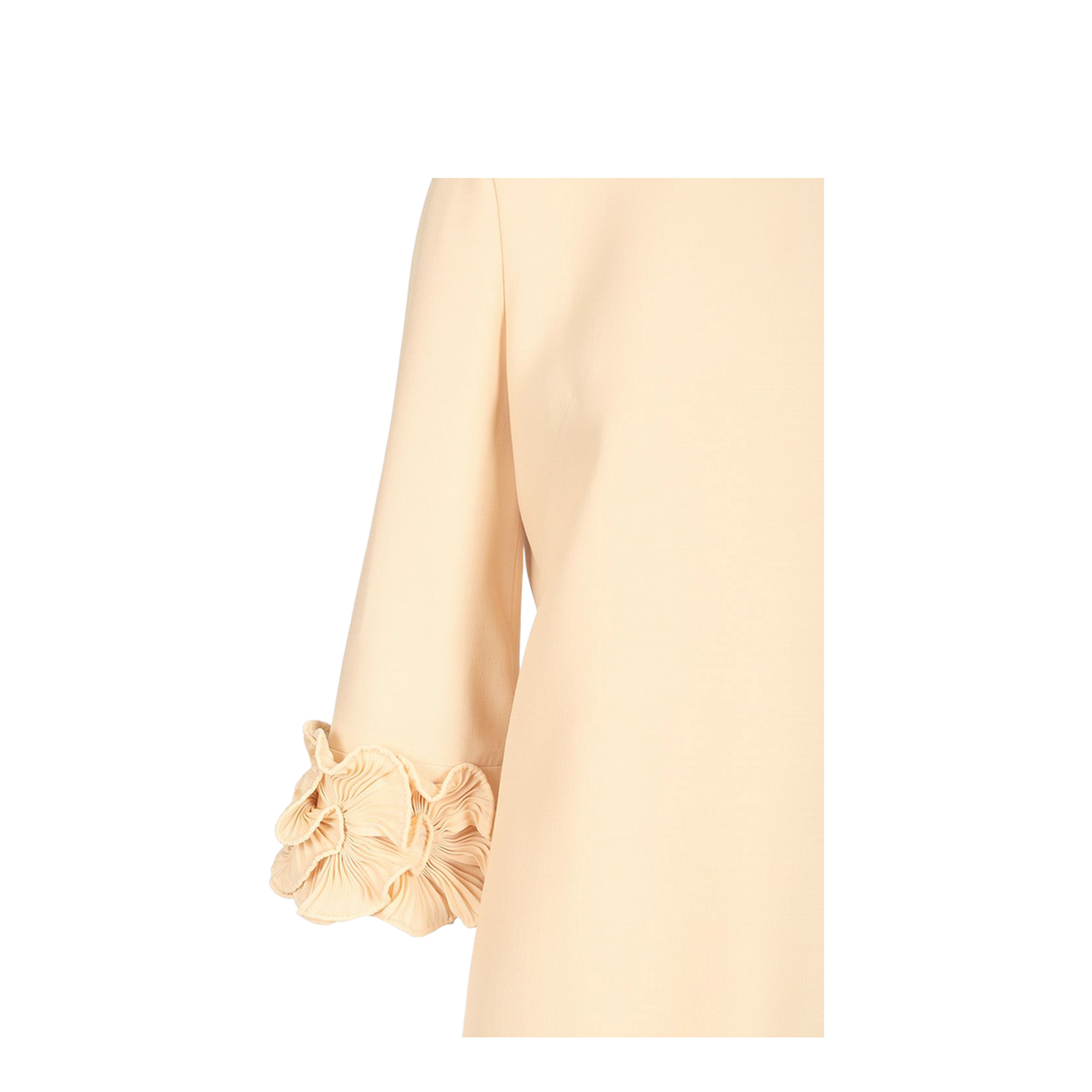 Solid Crepe Couture Dress