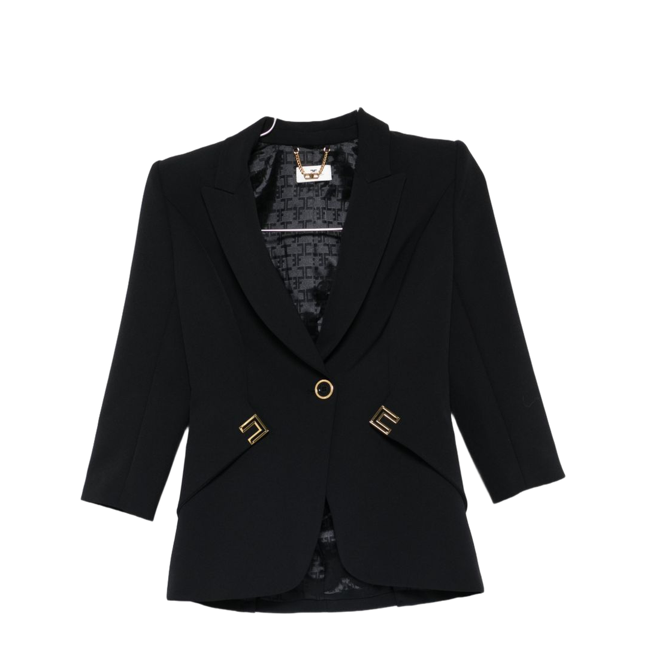 MAYFEYR - Elisabetta Franchi - Jackets Black - GI21561E2110
