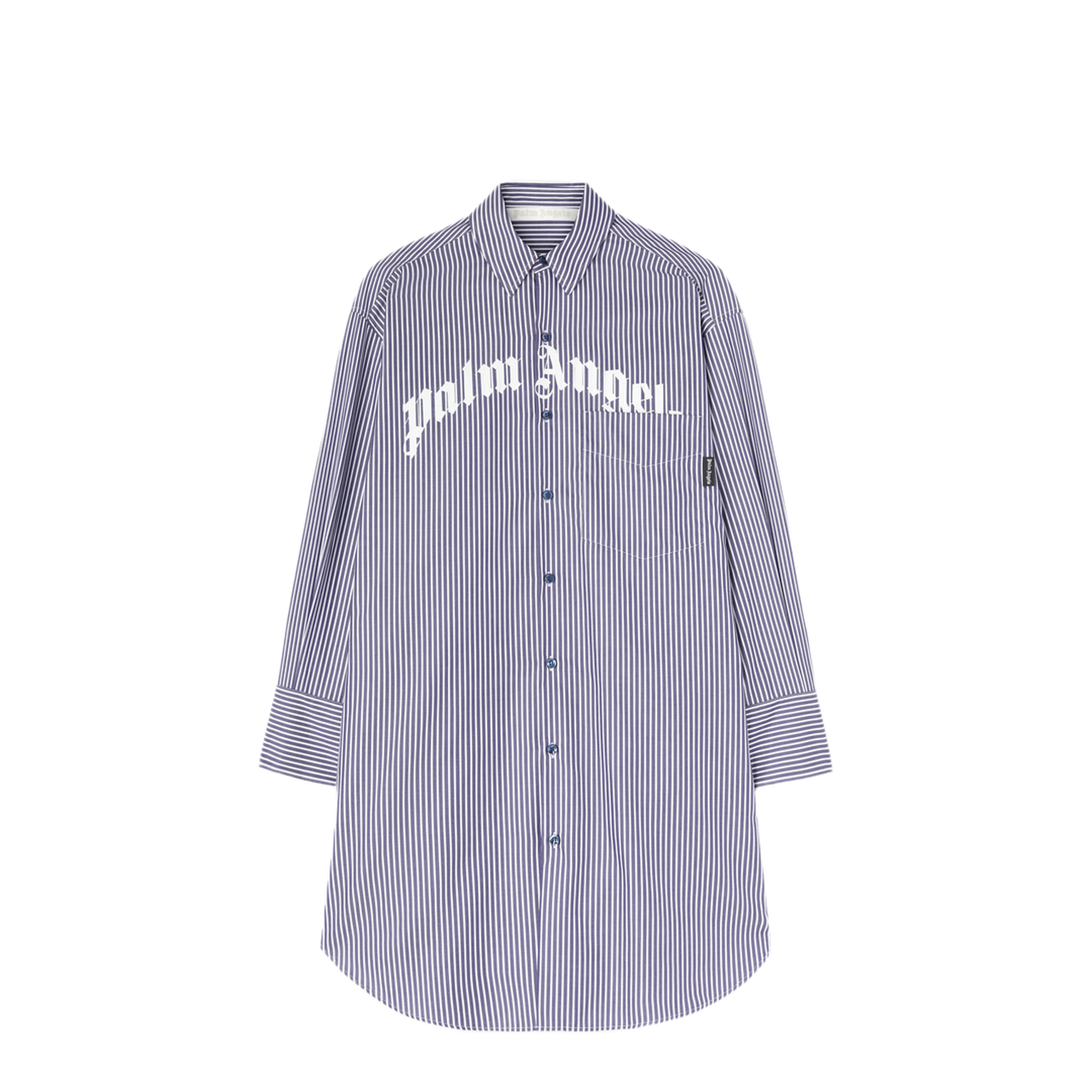 MAYFEYR - Palm Angels - Striped Midi Dress - PWDG002S25FAB0014603