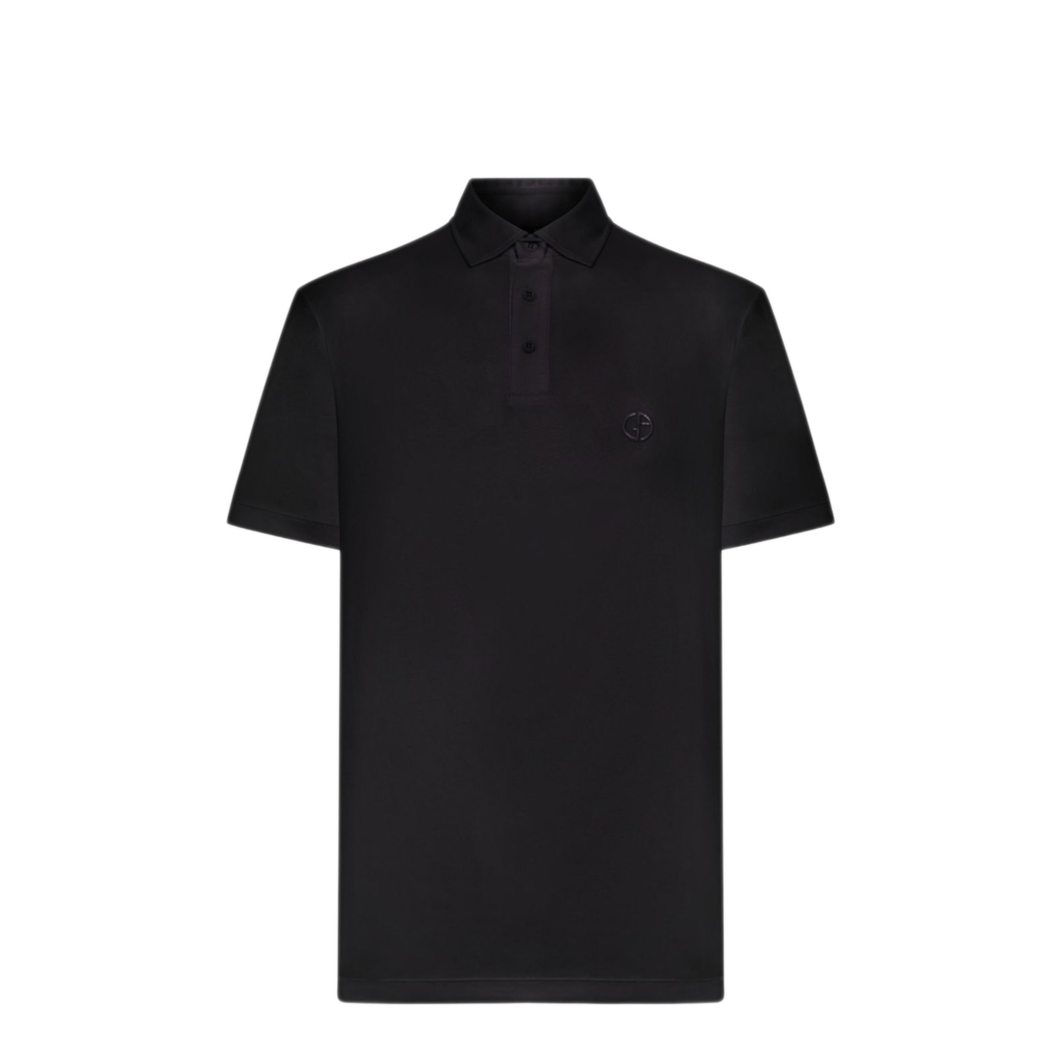 MAYFEYR - Giorgio Armani - Black Polo Shirt - 8NSF71SJTKZUC99
