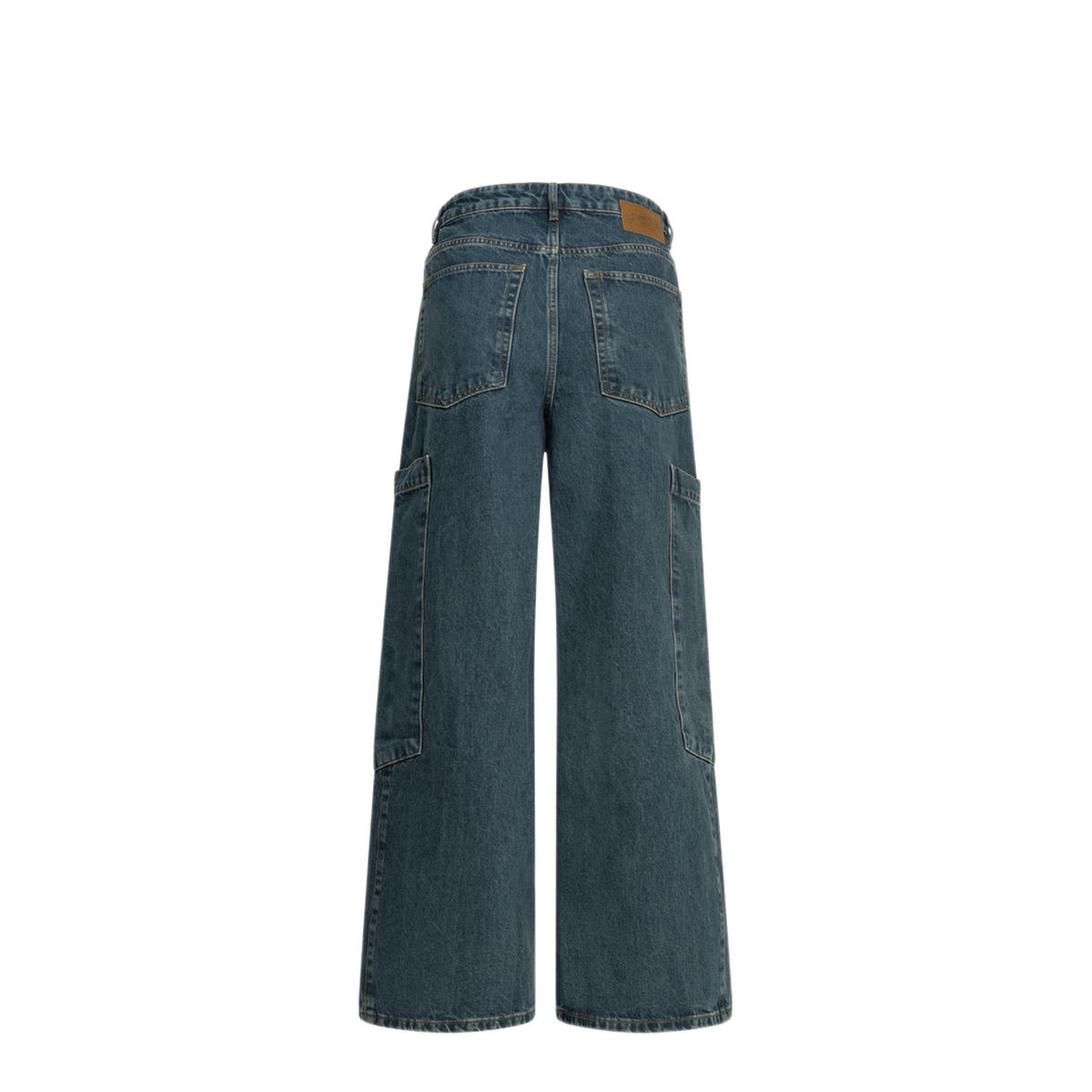 MAYFEYR - Ganni - Baggy Cargo Wide Leg Jeans - A1100180566