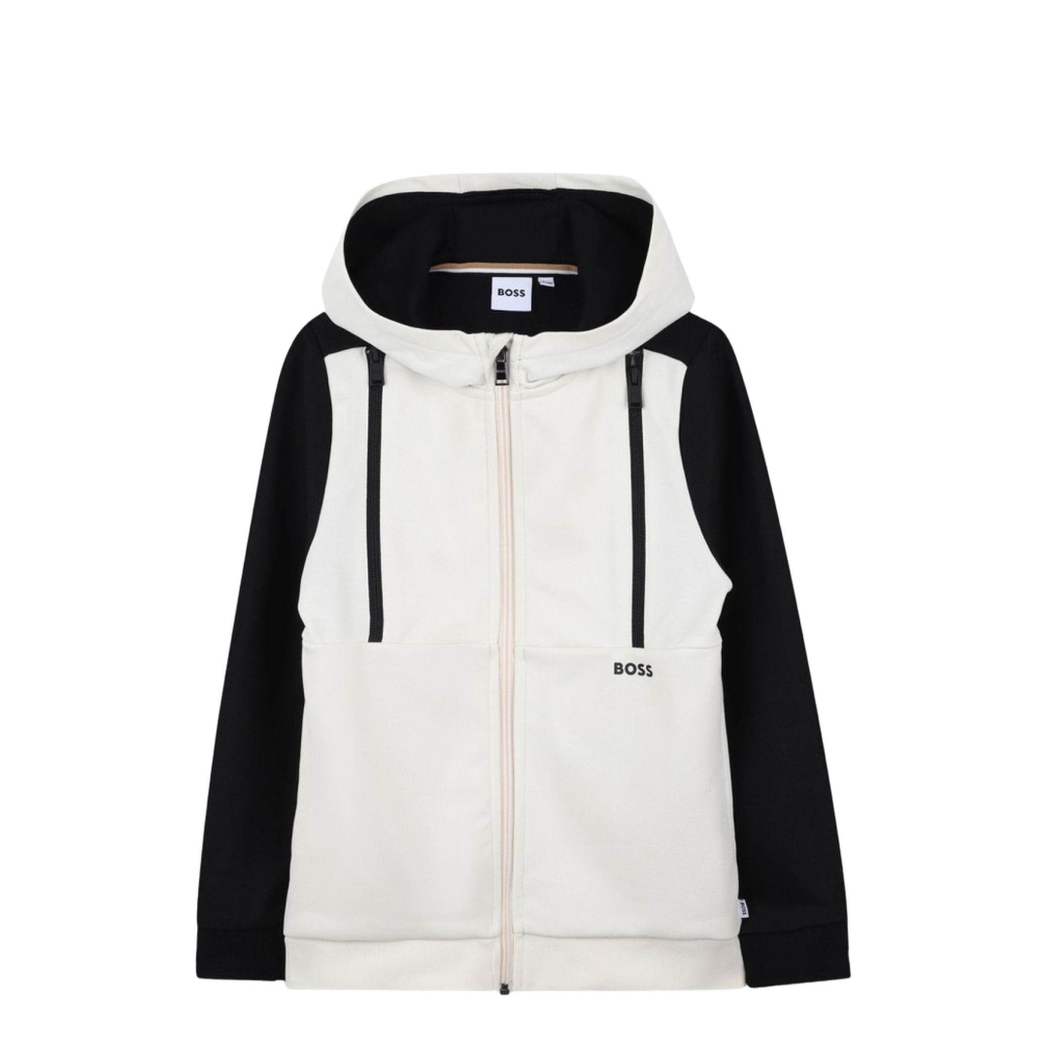 ZIP-UP CARDIGAN SET WITH SHORTS