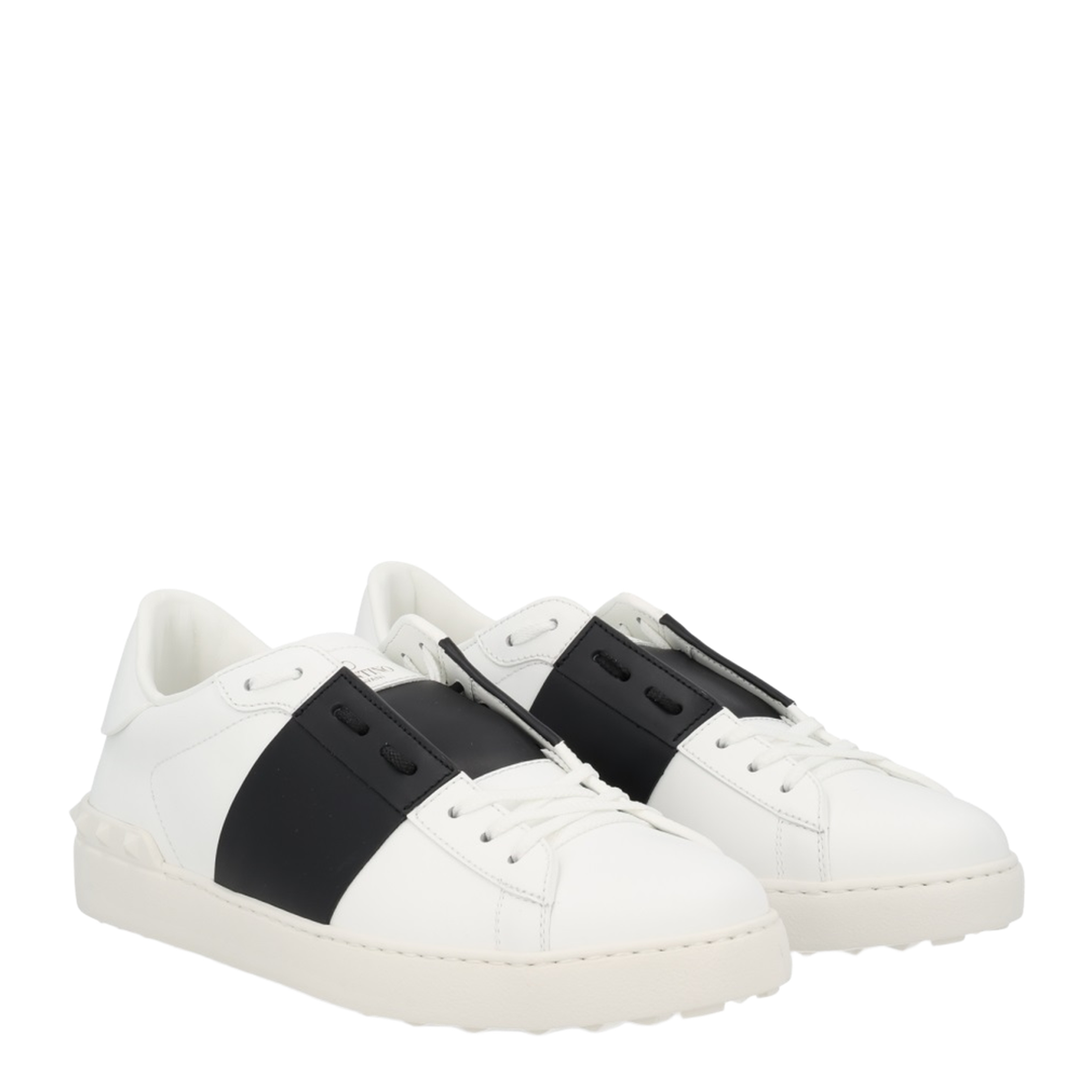 White Black Open Sneaker