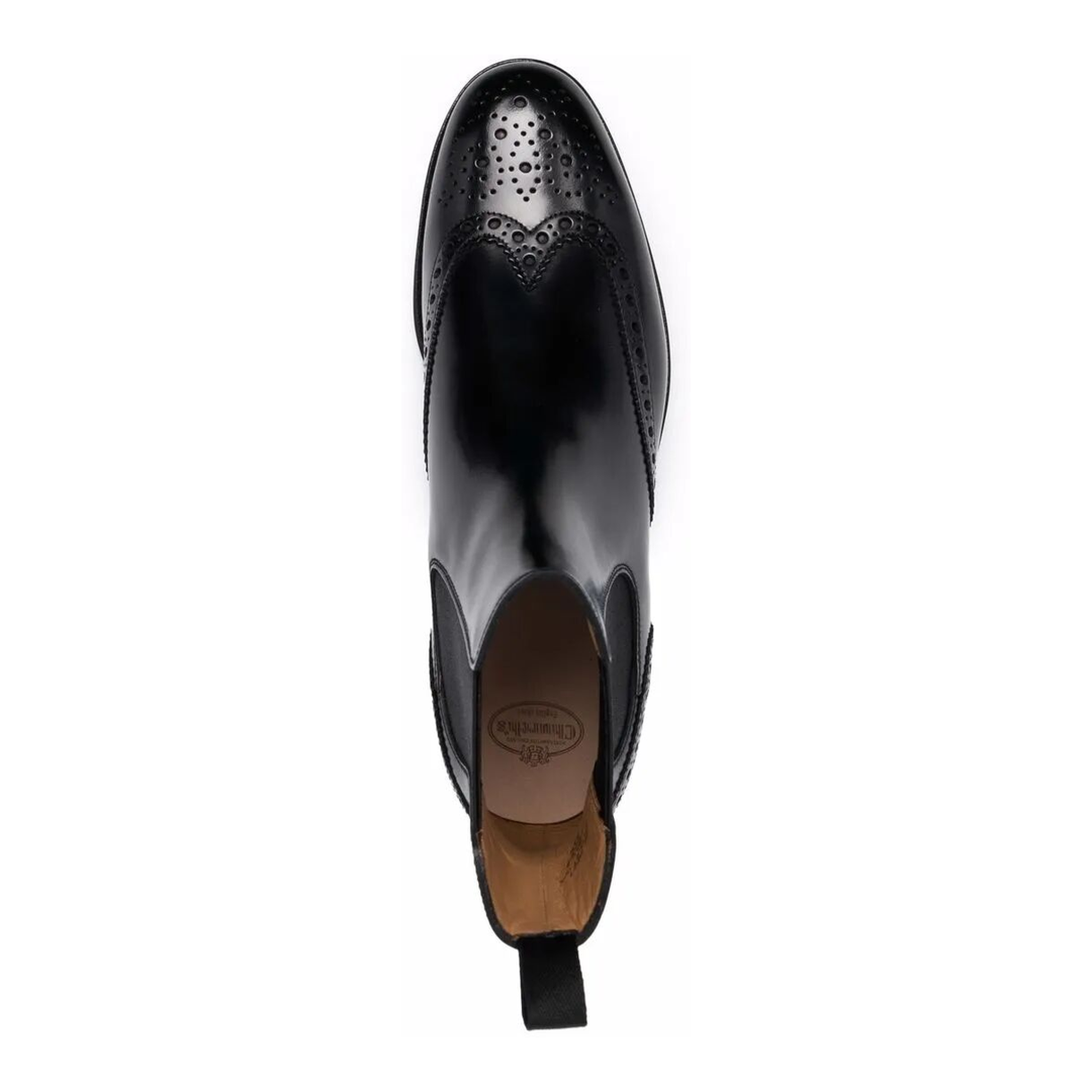 MAYFEYR - CHURCH`S - Charlize Brogue Detail Chelsea Boots - DT0001FB0009XVF0AAB