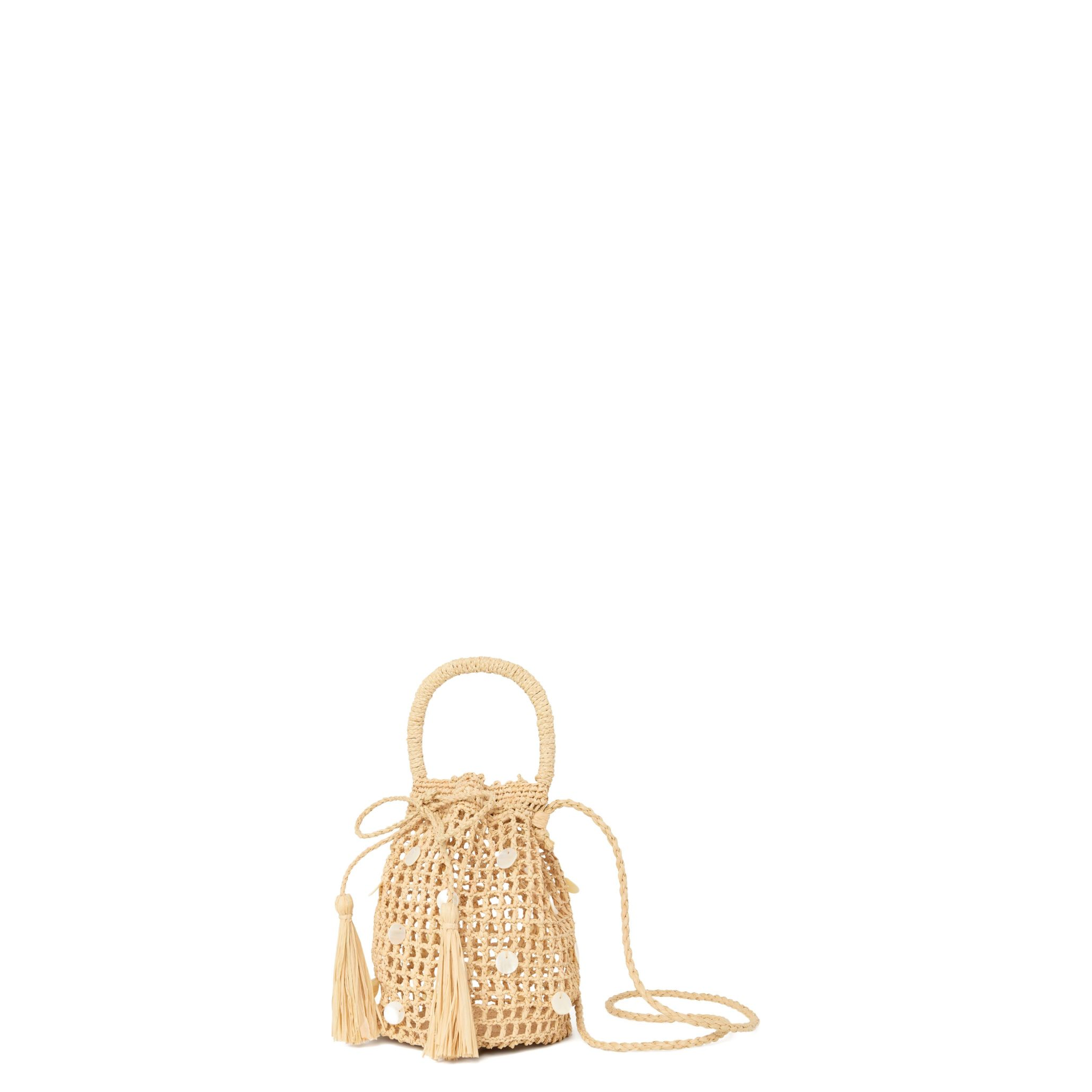 Rafia Bucket Bag