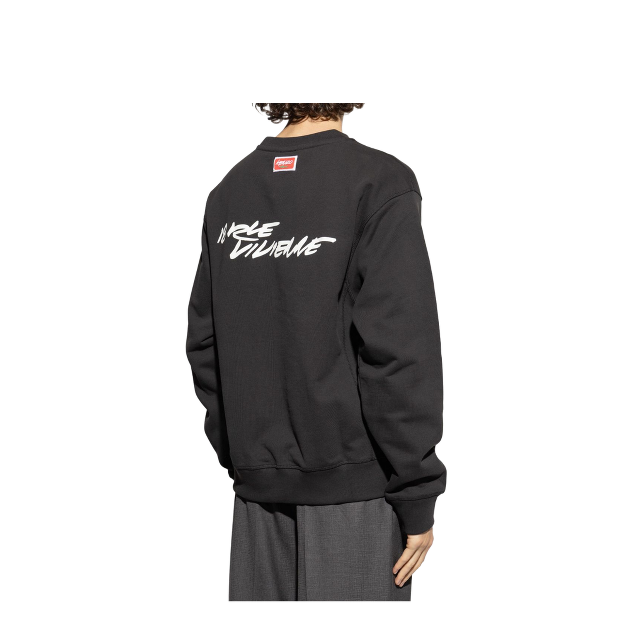 Cotton Sweatshirt X Futura 2000