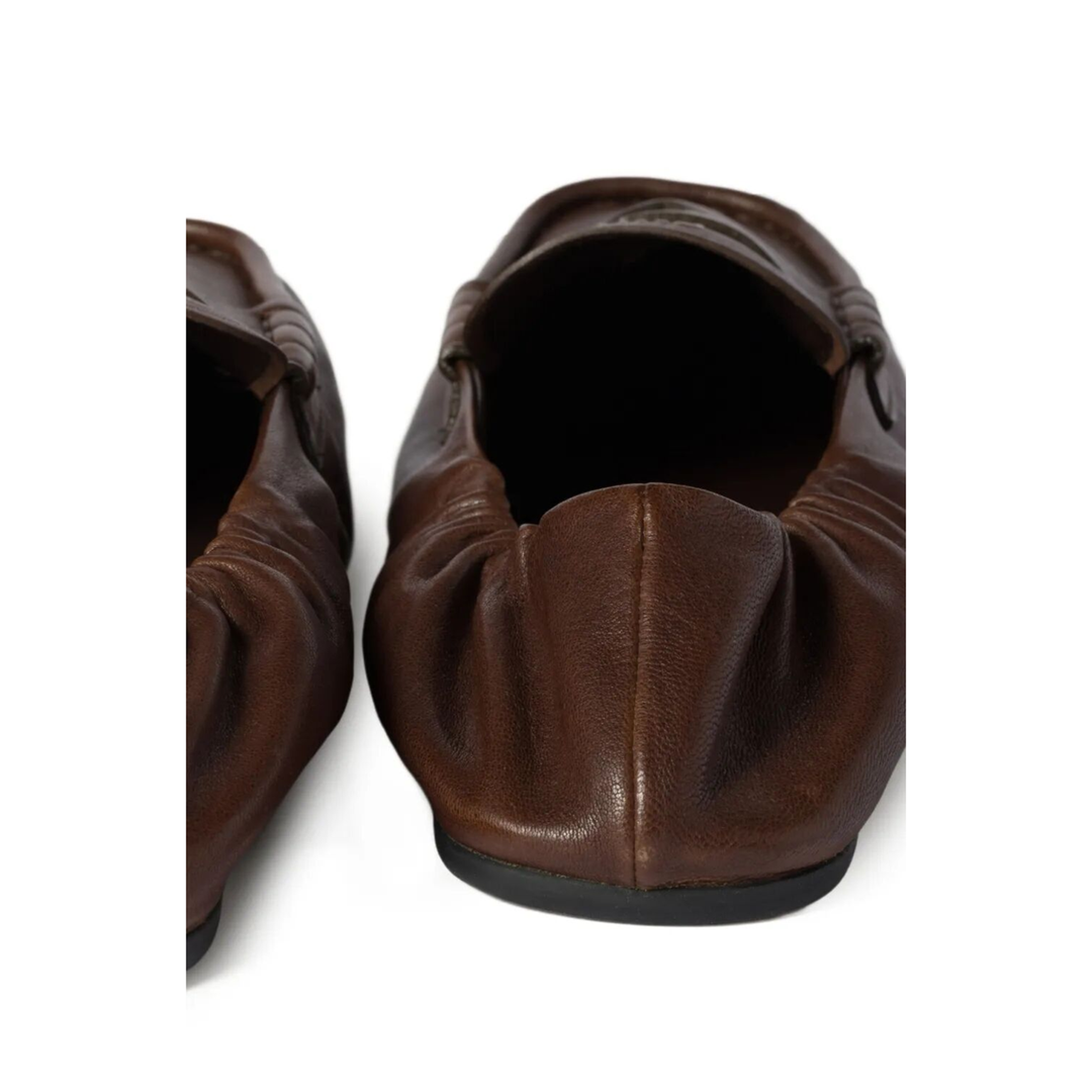 MAYFEYR - MIUMIU - Ruches Nappa Leather Loafers - 5D341EFD005EFX