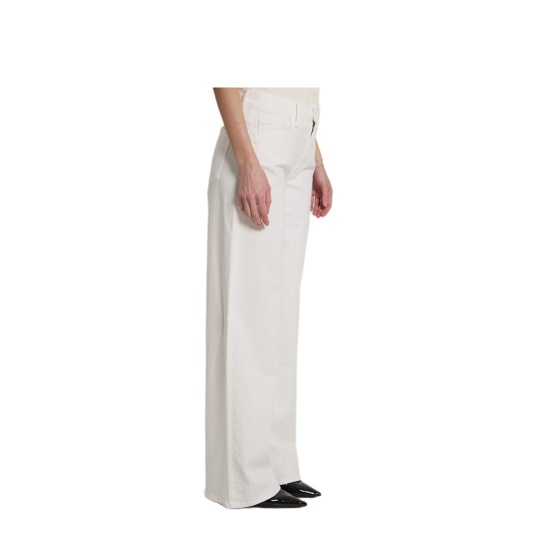 MAYFEYR - Mother - The Rerun Zip Sneak Jeans - 12488-544TNN