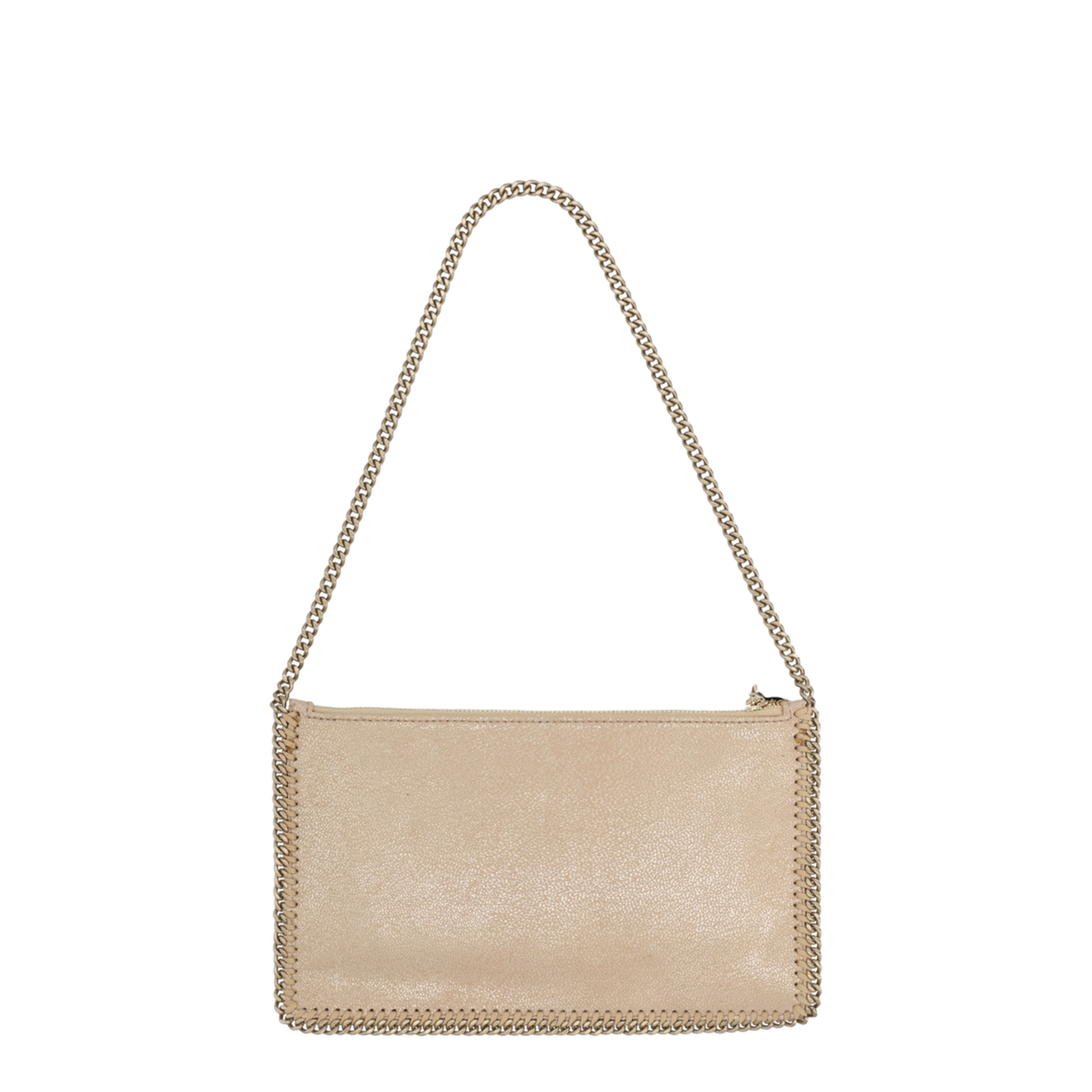 Gold Falabella Pochette Shoulder Bag