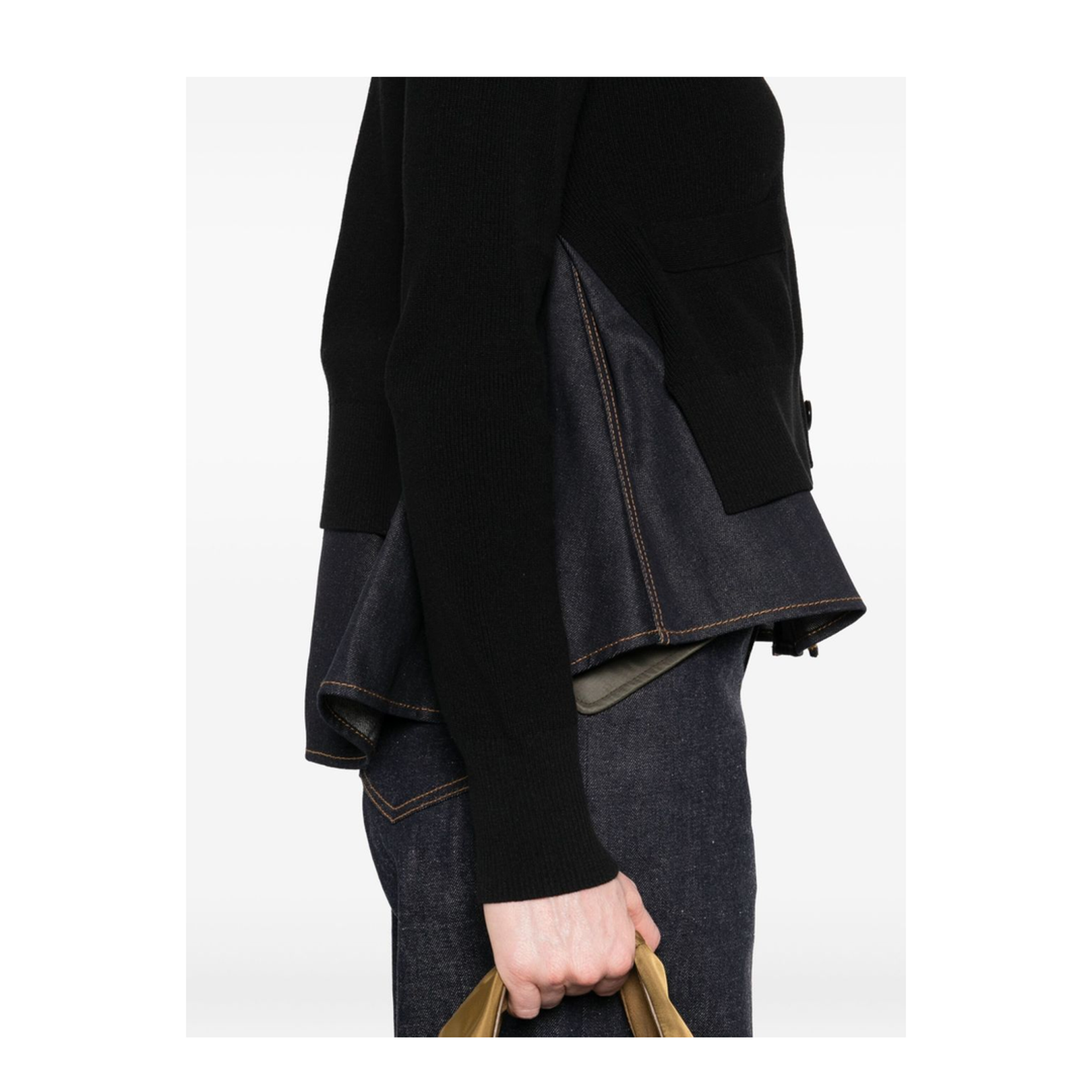 Layered Cardigan
