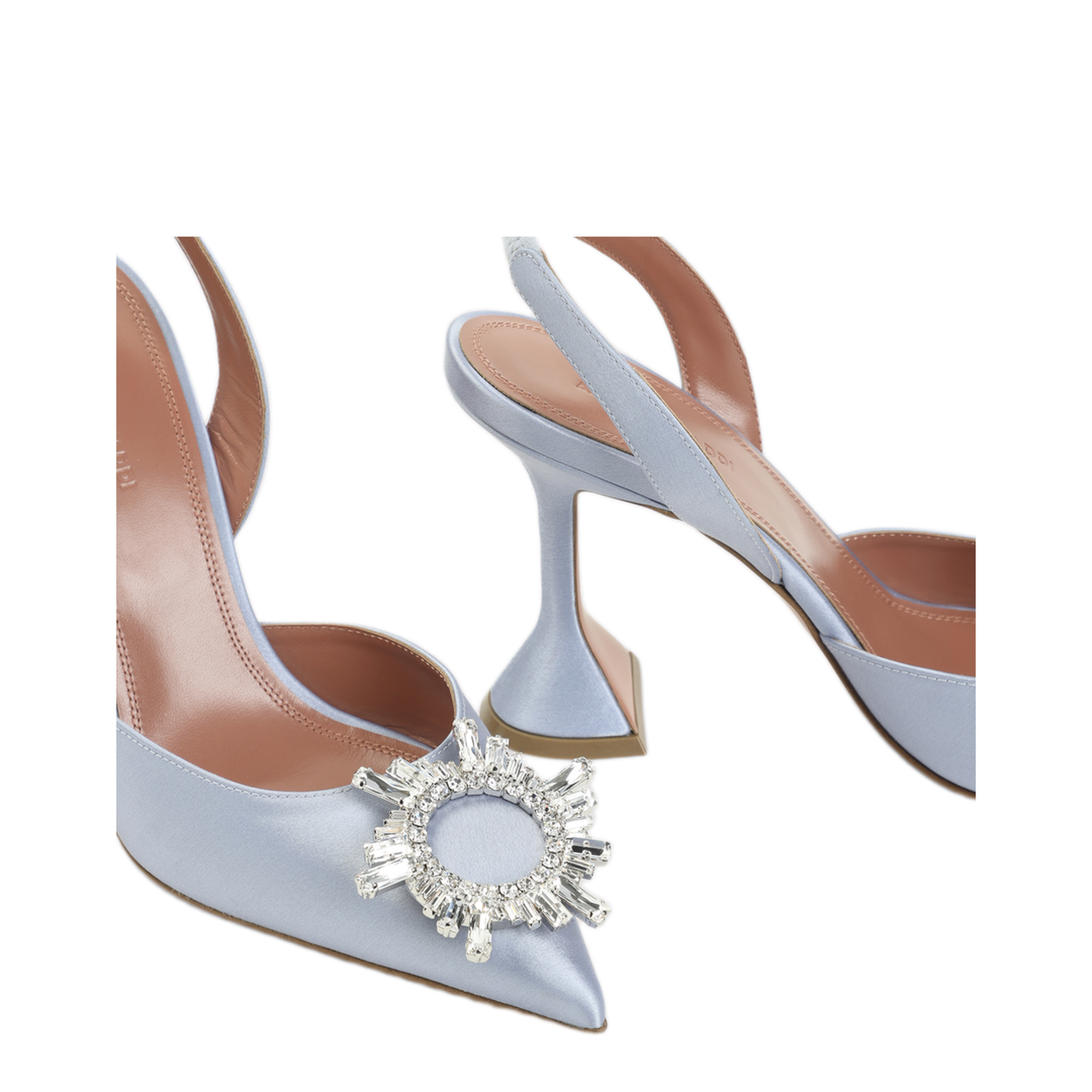 MAYFEYR - Amina Muaddi - Begum Sling 95 Mules - 16S365884BEGLILAC