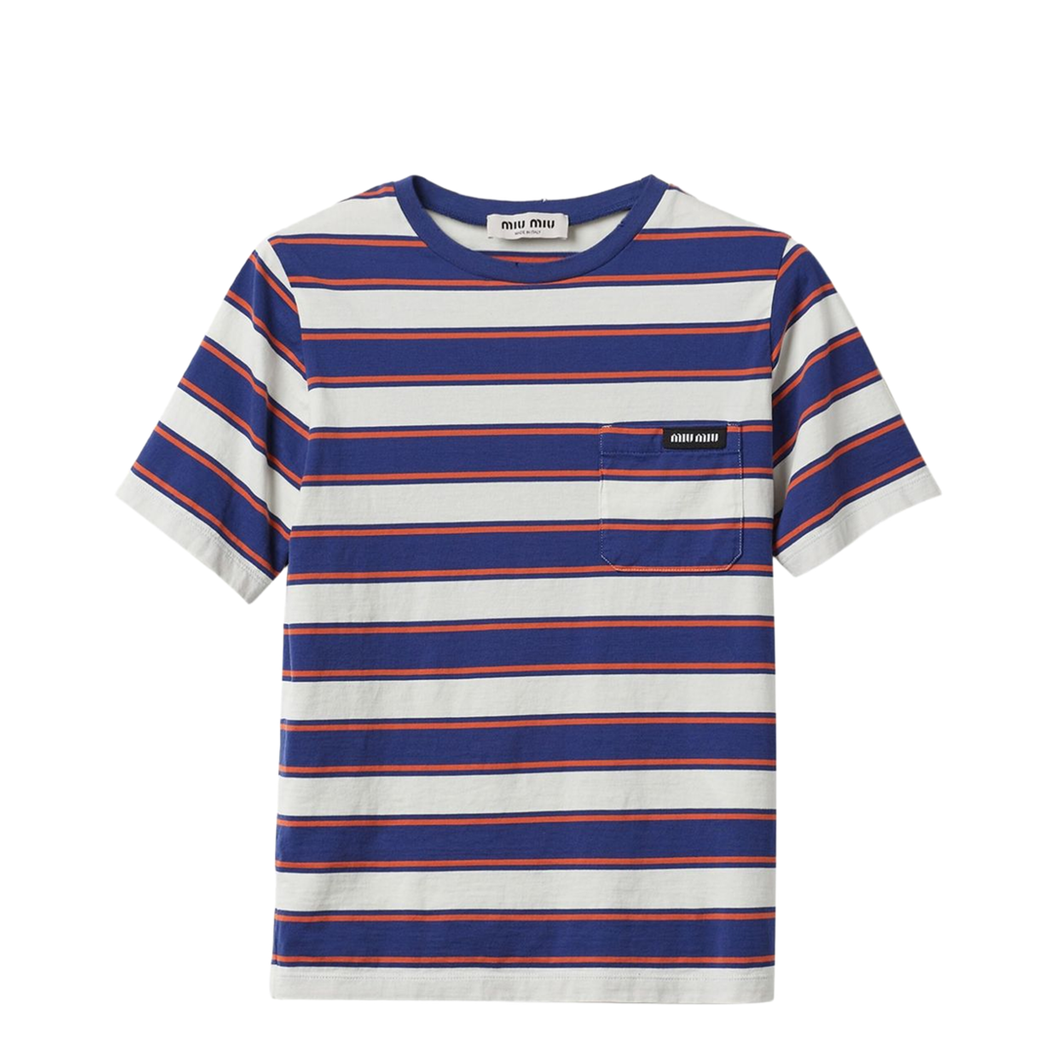 MAYFEYR - Miu Miu - T-Shirts And Polos Blue - MJN53714RTF03SP