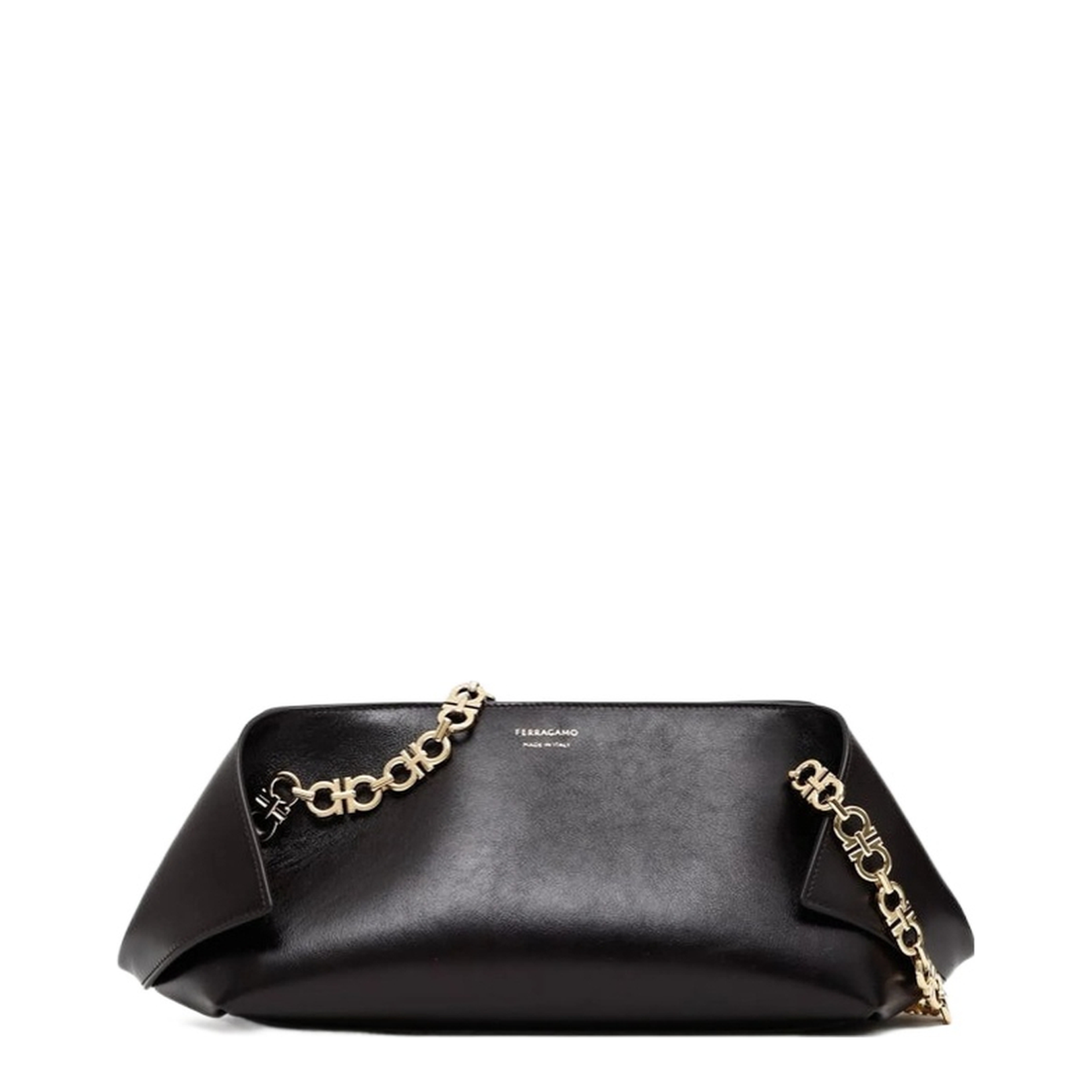 Folded Edge Design Zipper Bag