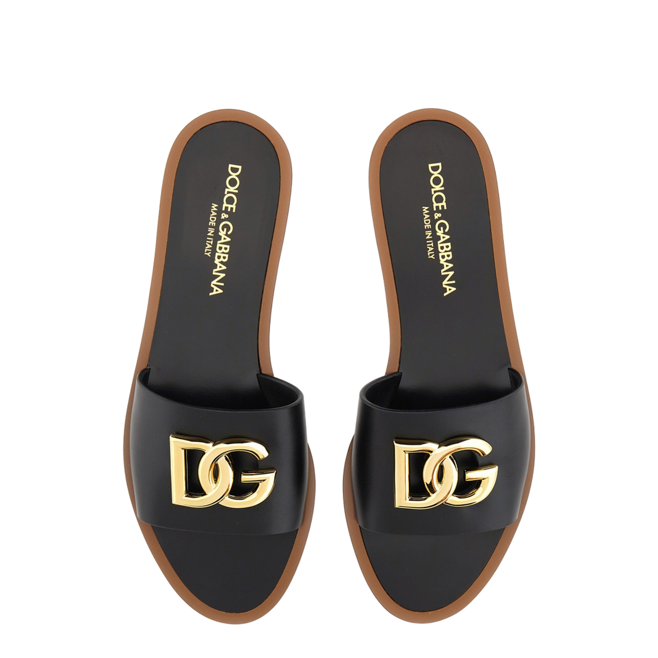 Leather Slide Sandal