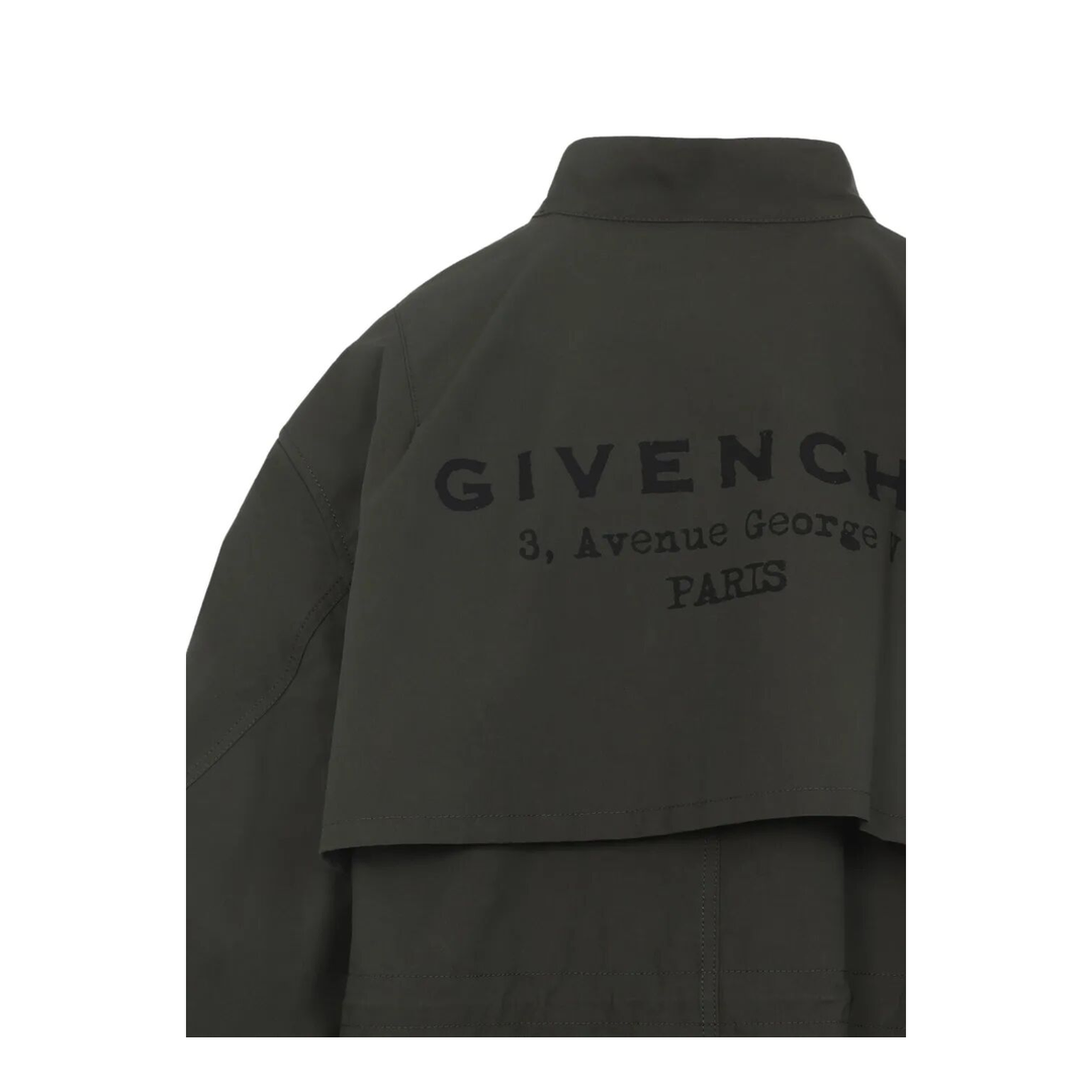 MAYFEYR - Givenchy - Cotton Parka With Stamp Print - BW00T6164Z