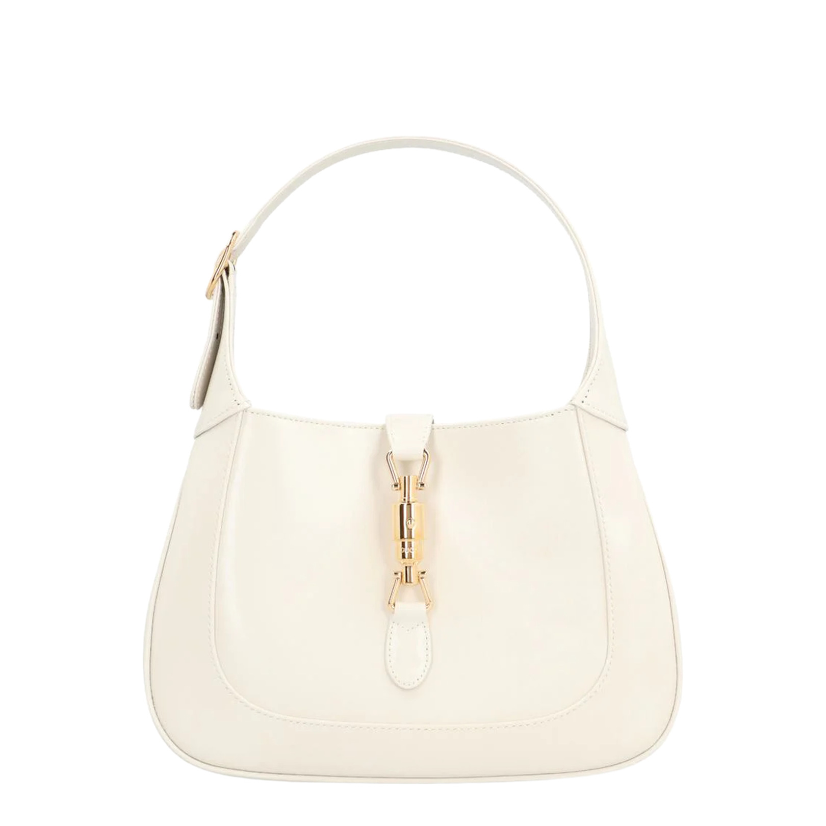 Softbit Medium Leather Top Handle Bag - Cream