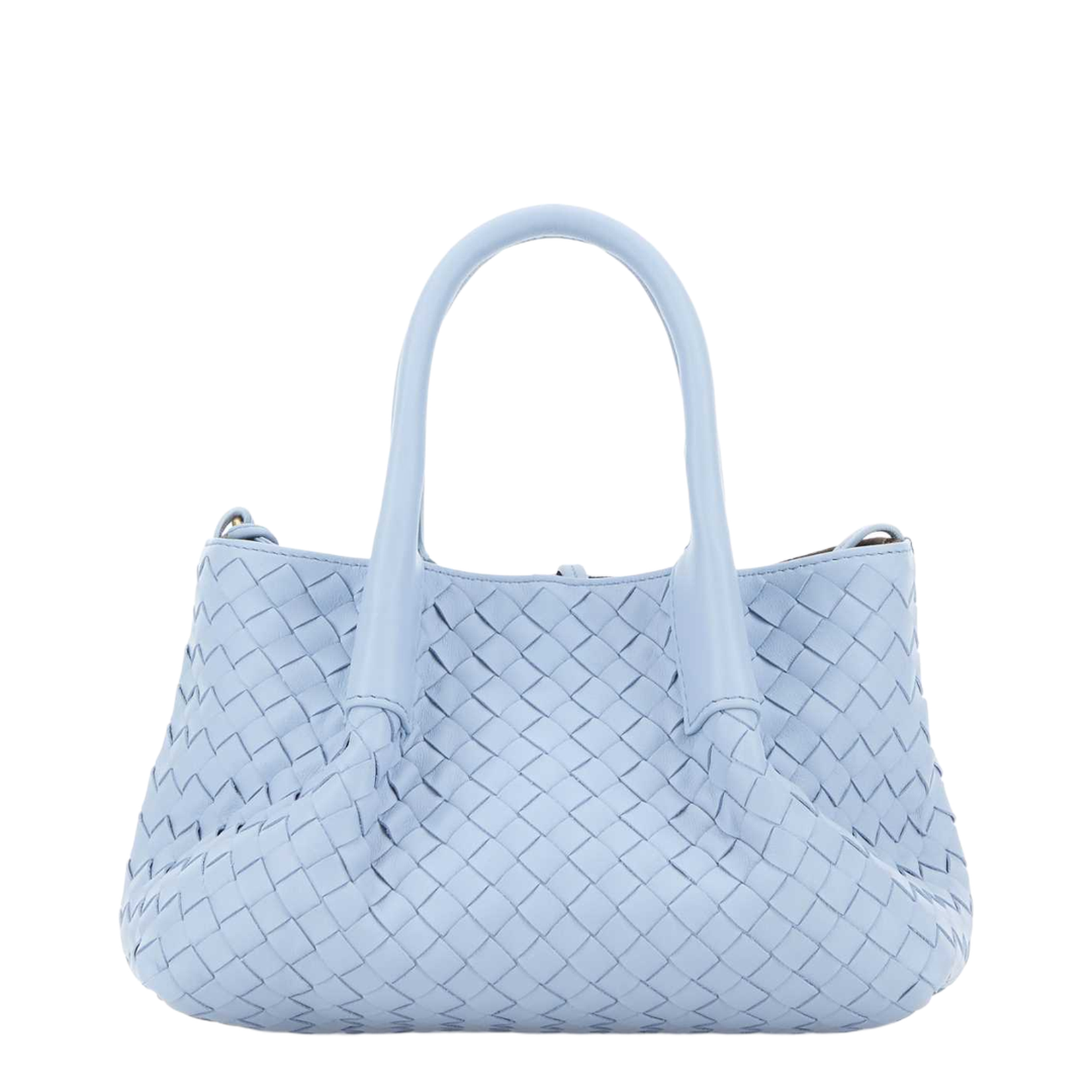 Pinacoteca Small Calfskin Handbags - Pastel Blue